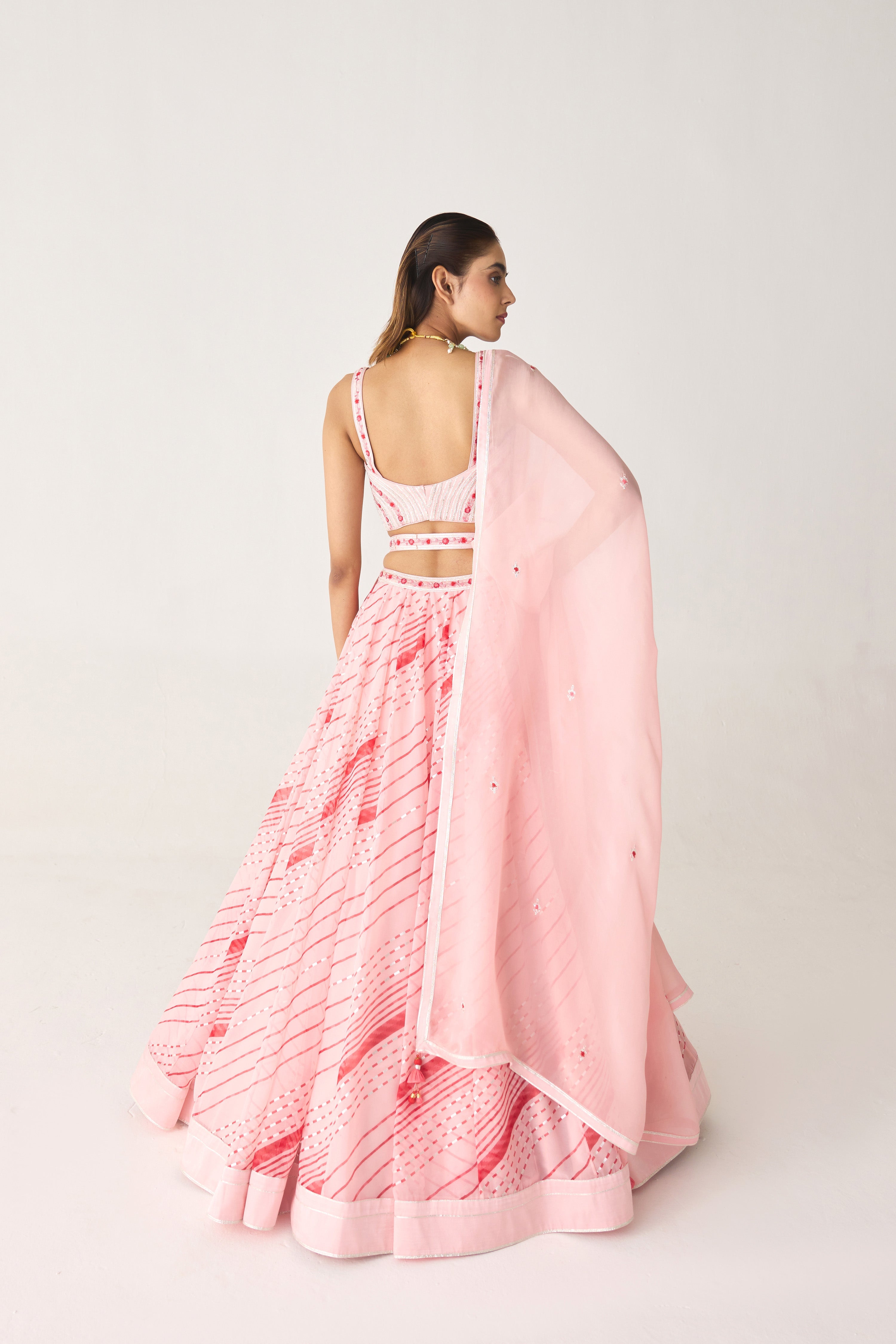 Blush Pink Lehenga Set
