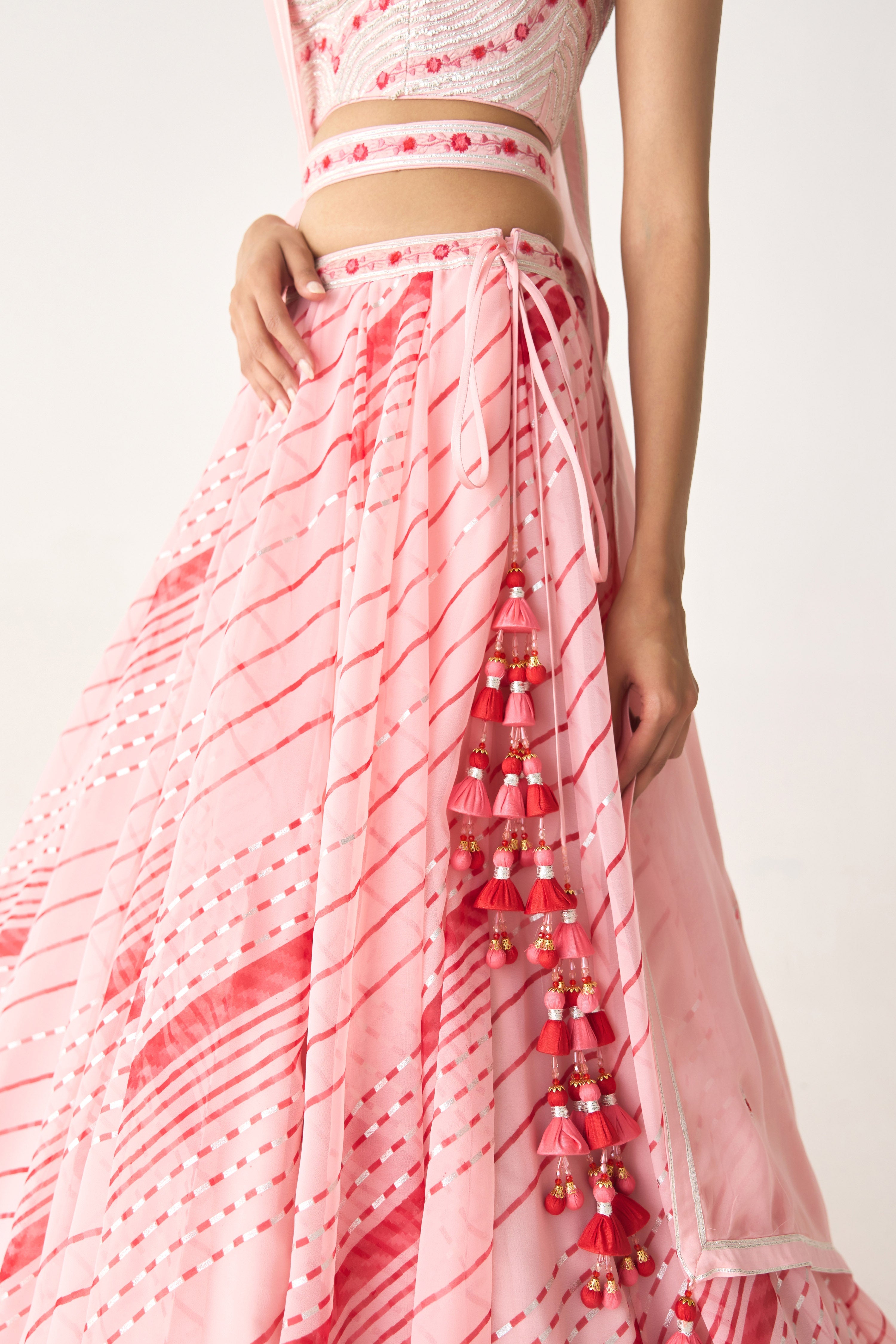 Blush Pink Lehenga Set