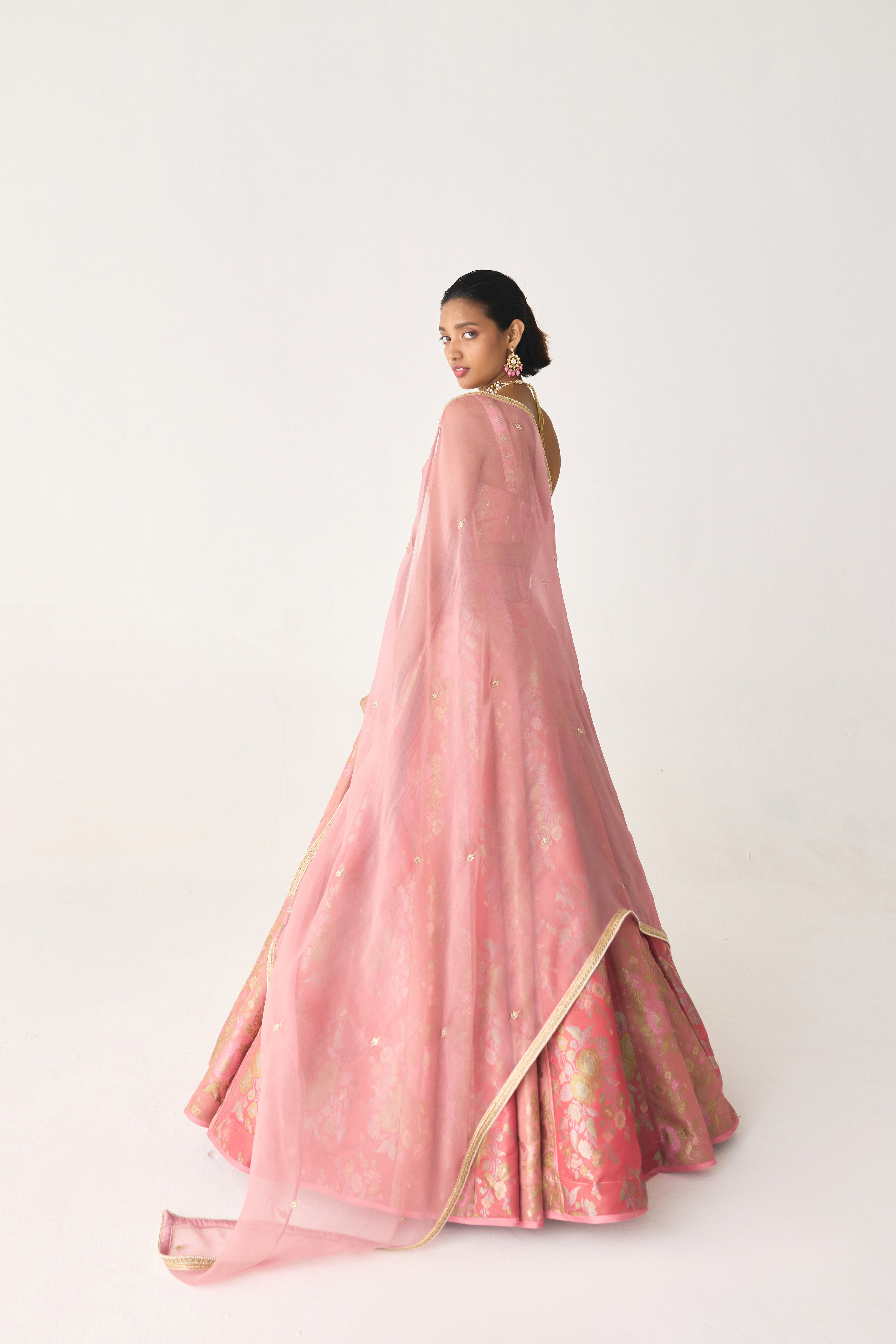 Tea Rose Lehenga Set