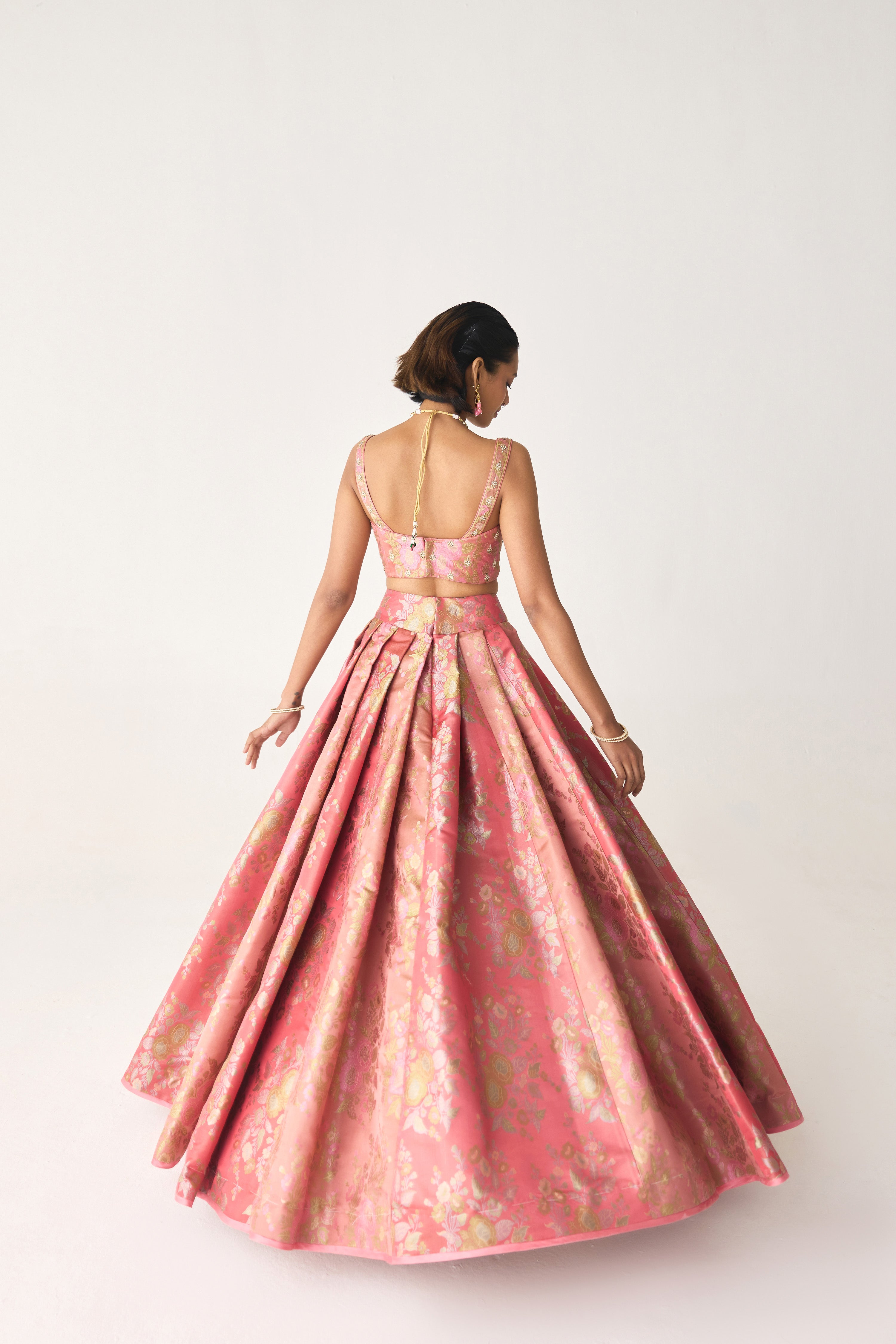 Tea Rose Lehenga Set