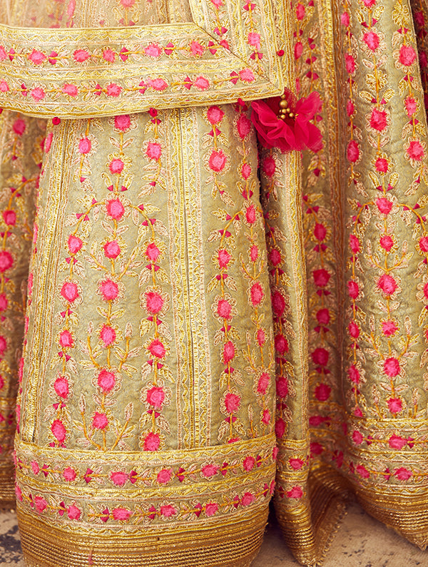 Multicolored Lehenga Set