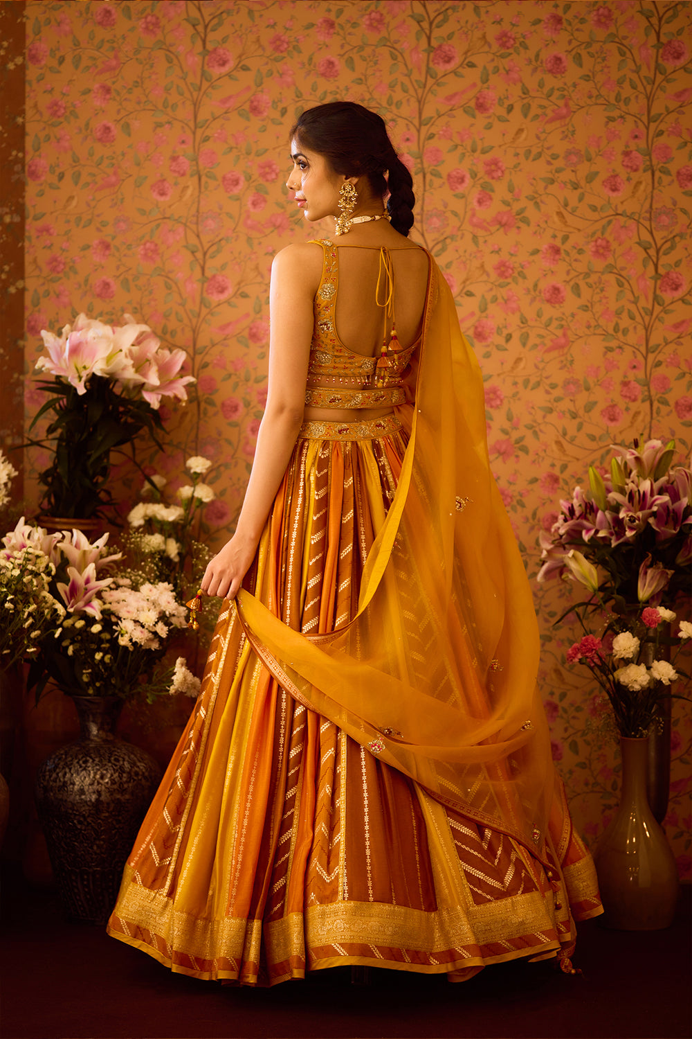 Golden Yellow Lehenga Set