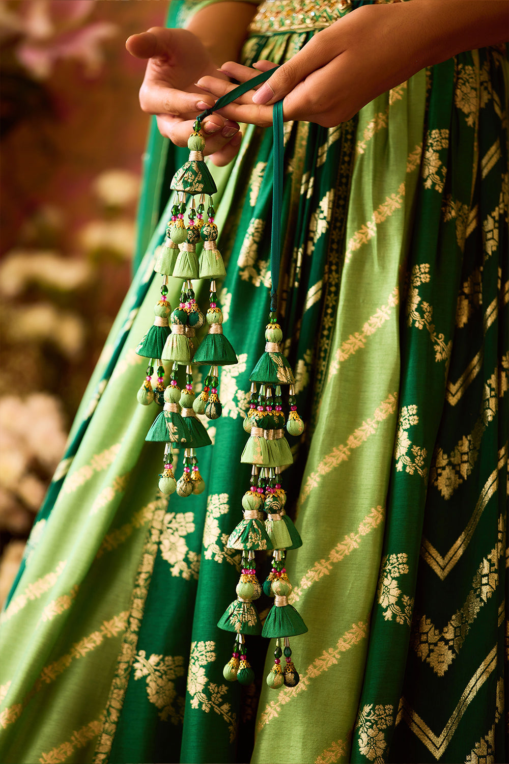 Jasper Green Lehenga Set
