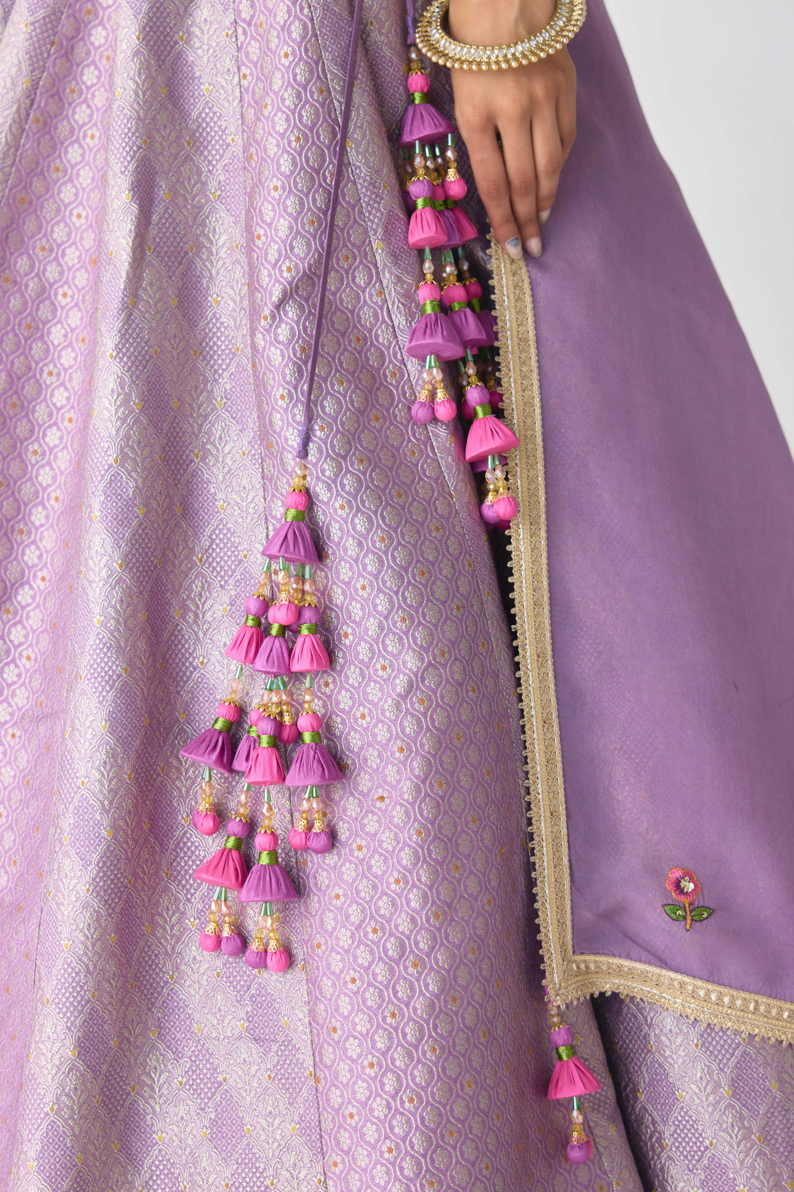 Valerian Lavender Lehenga Set