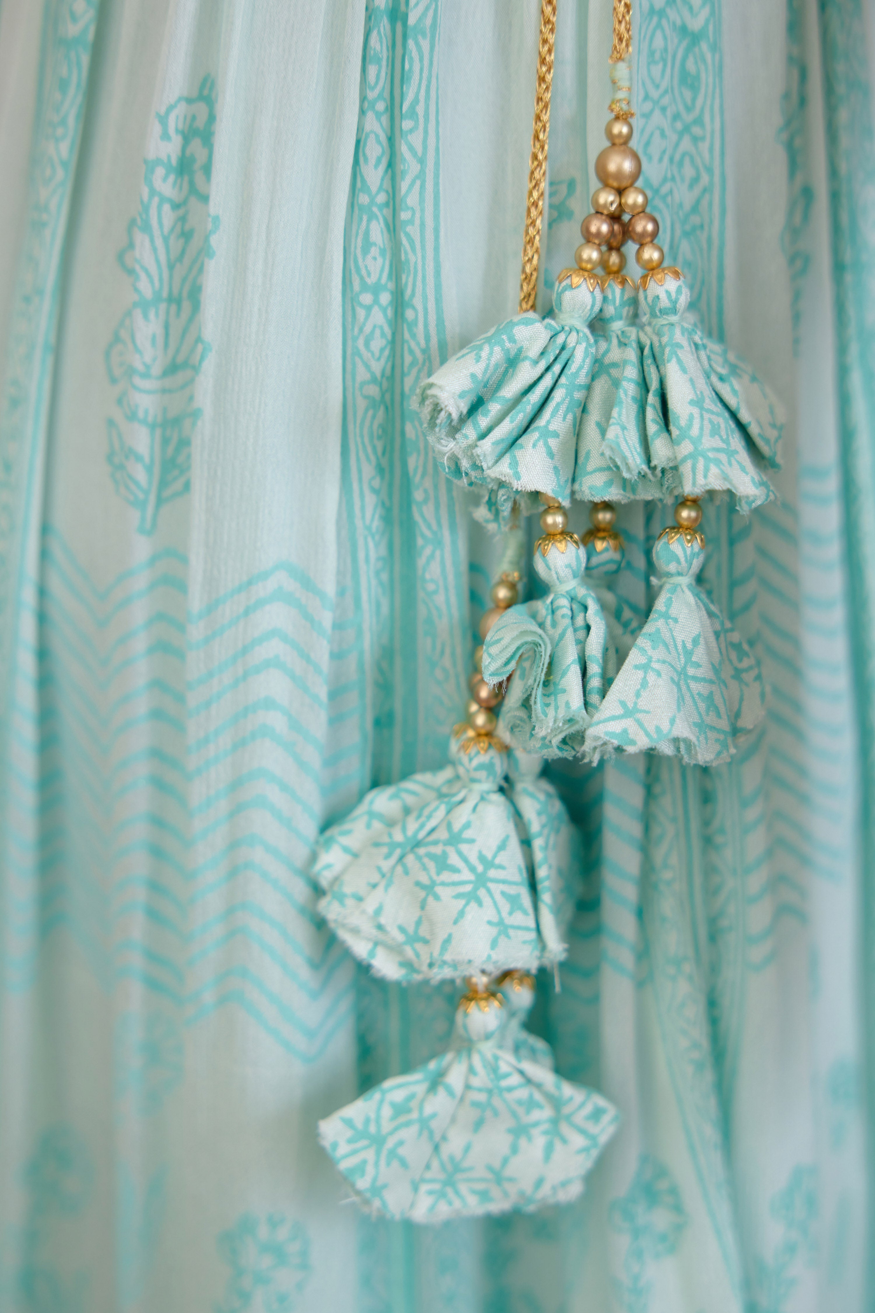 Ice Blue Lehenga Set