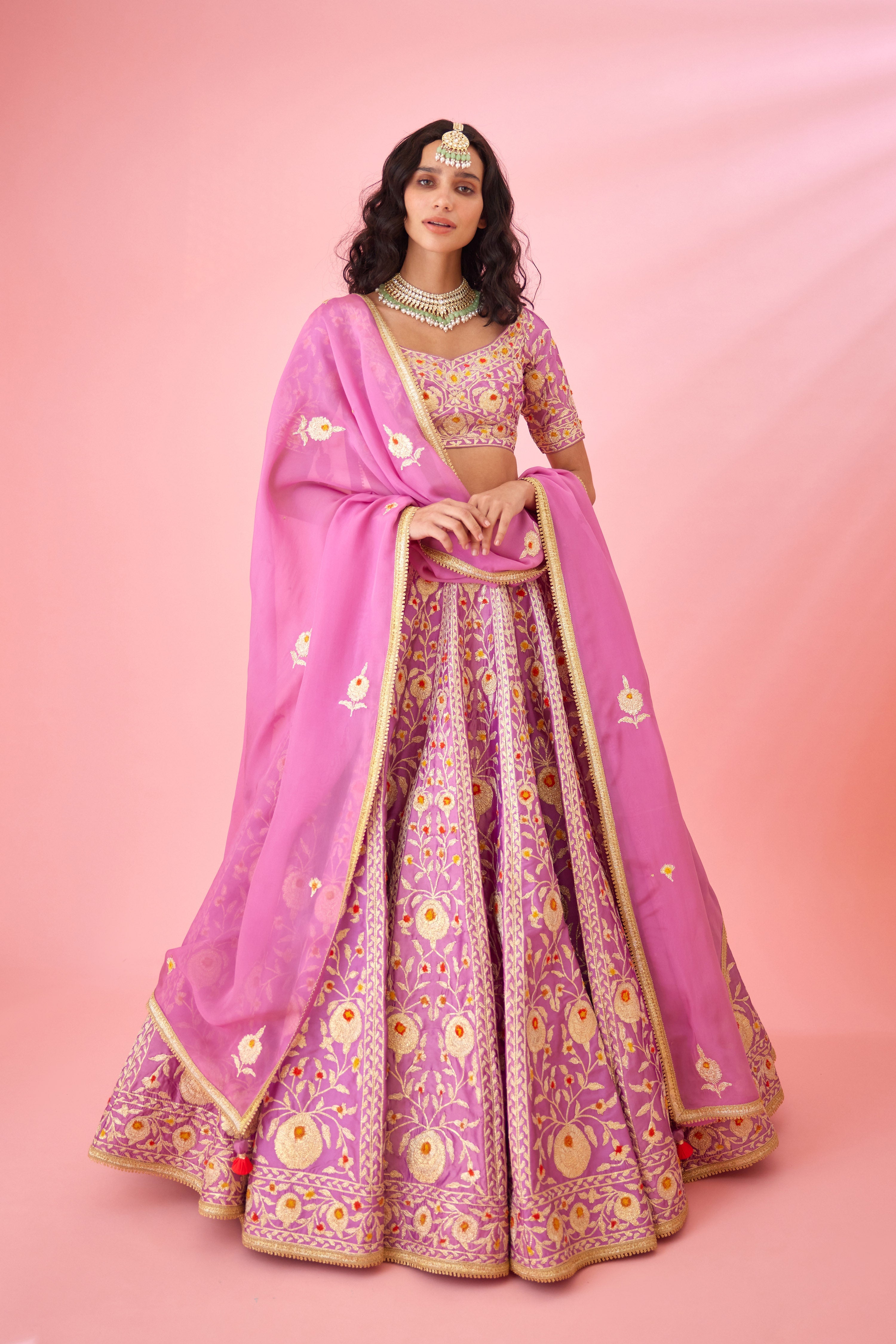 Orchid Lavender Lehenga Set