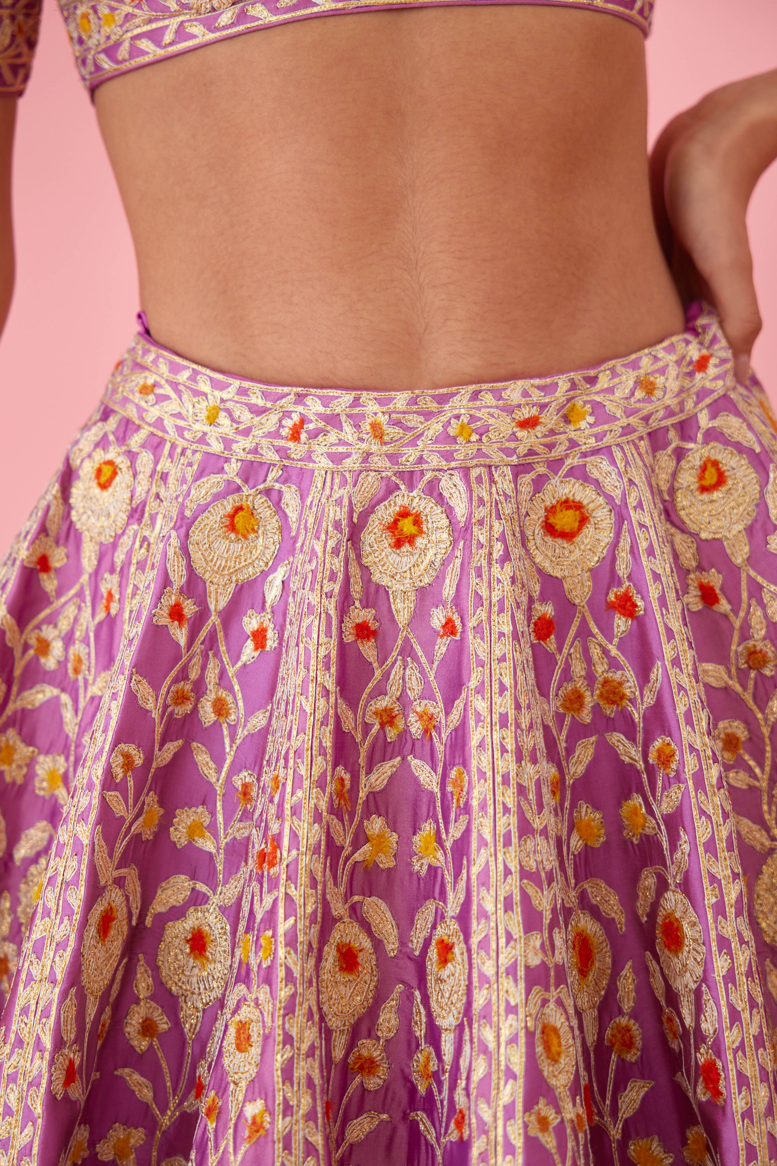 Orchid Lavender Lehenga Set
