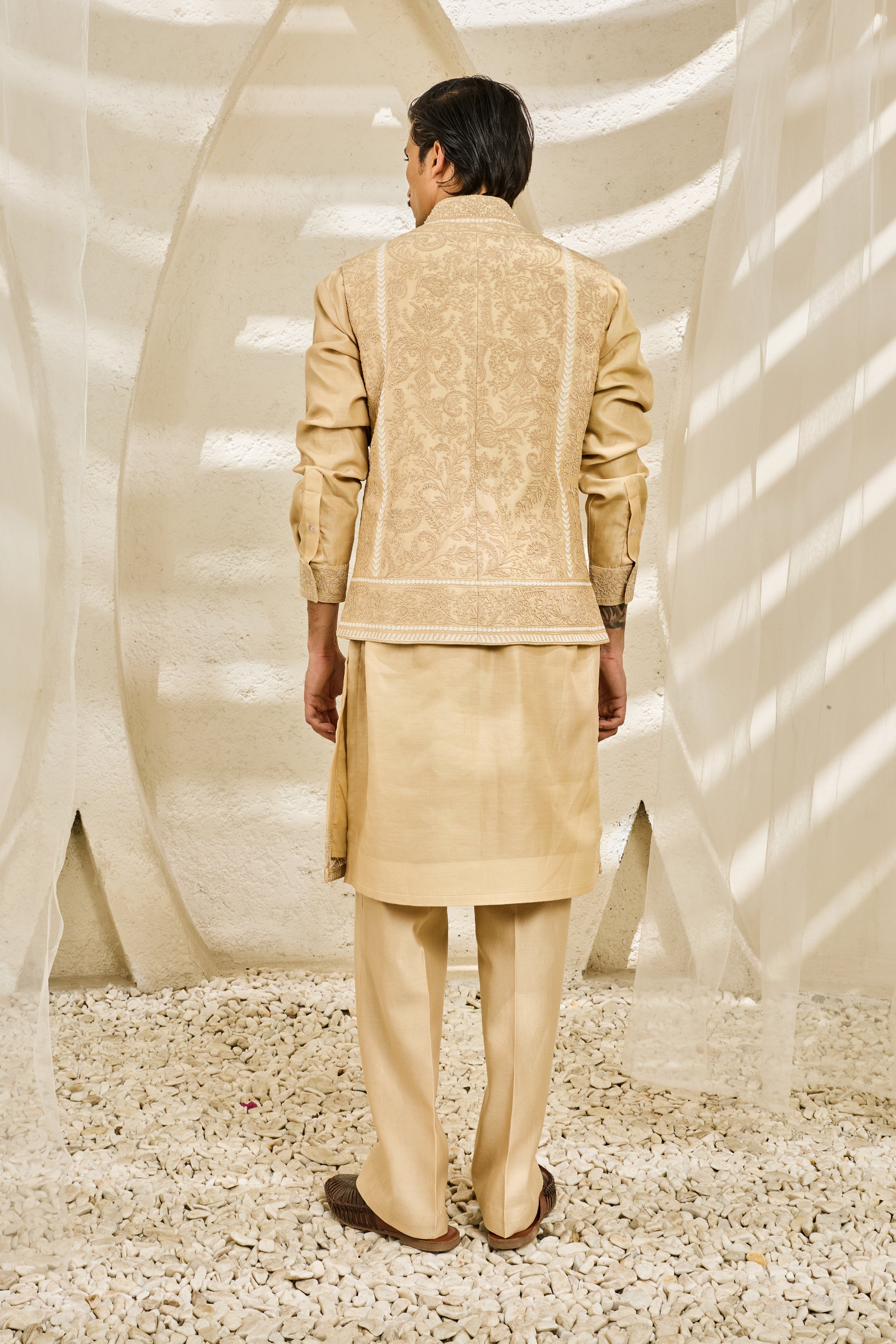 Sandstone Waistcoat Set