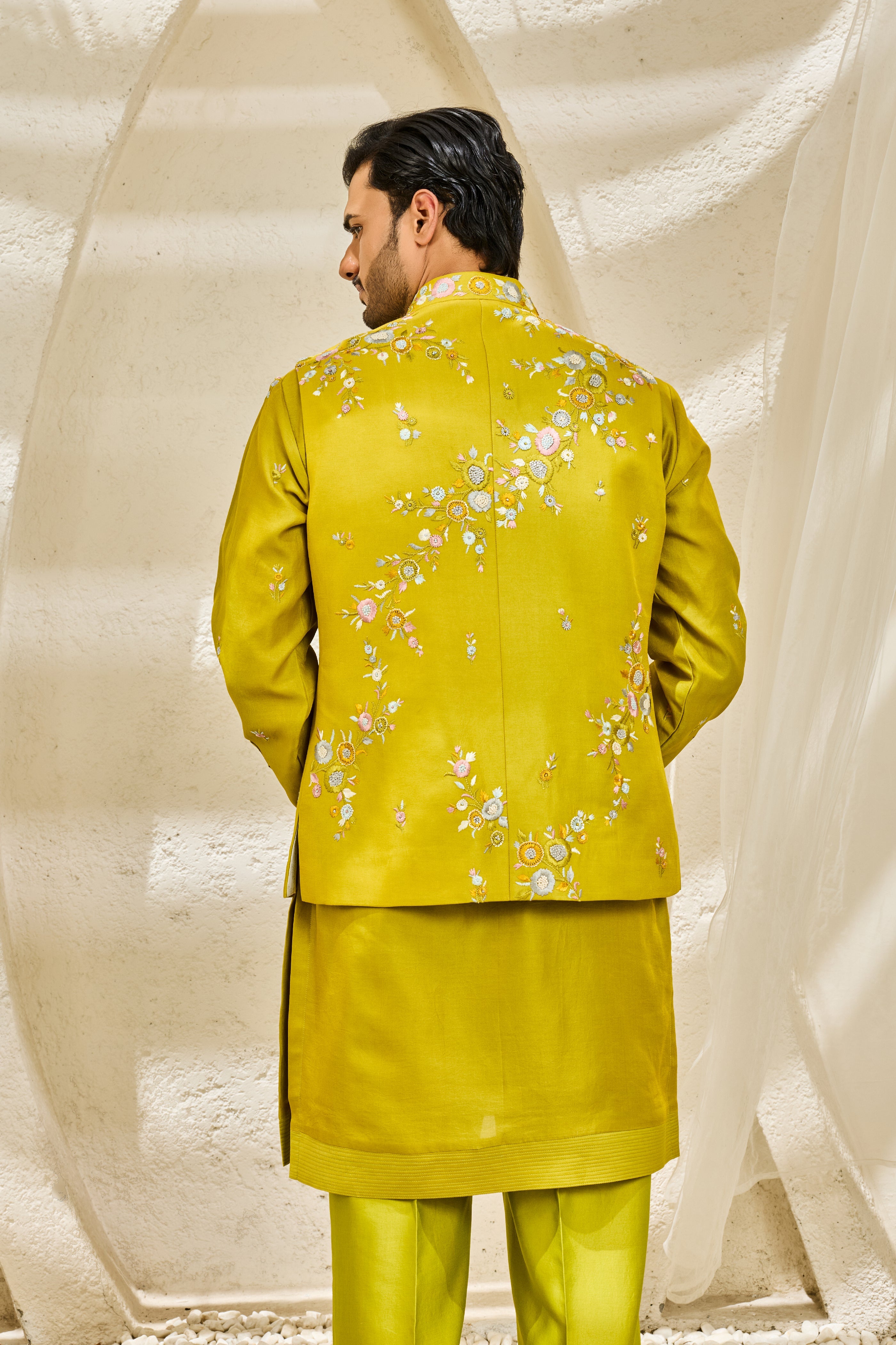 Floral Reverie Waistcoat Set
