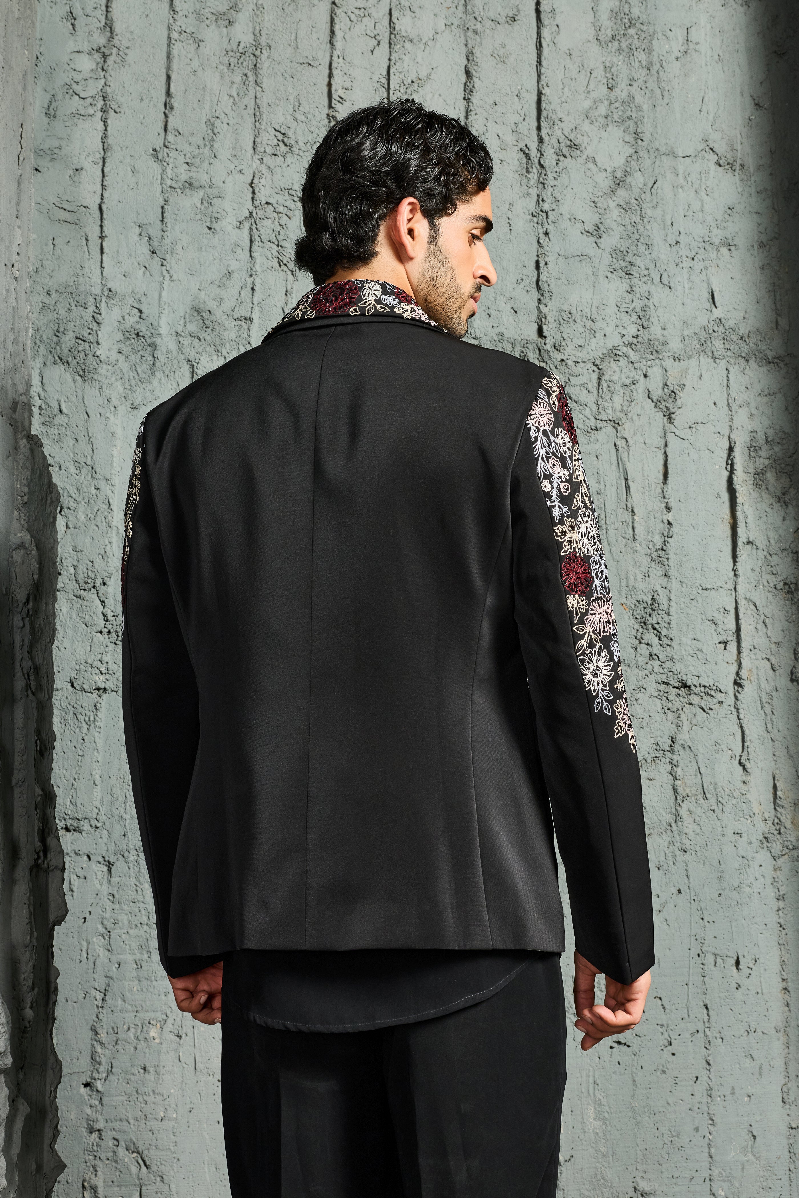 Night Bloom Jacket Set