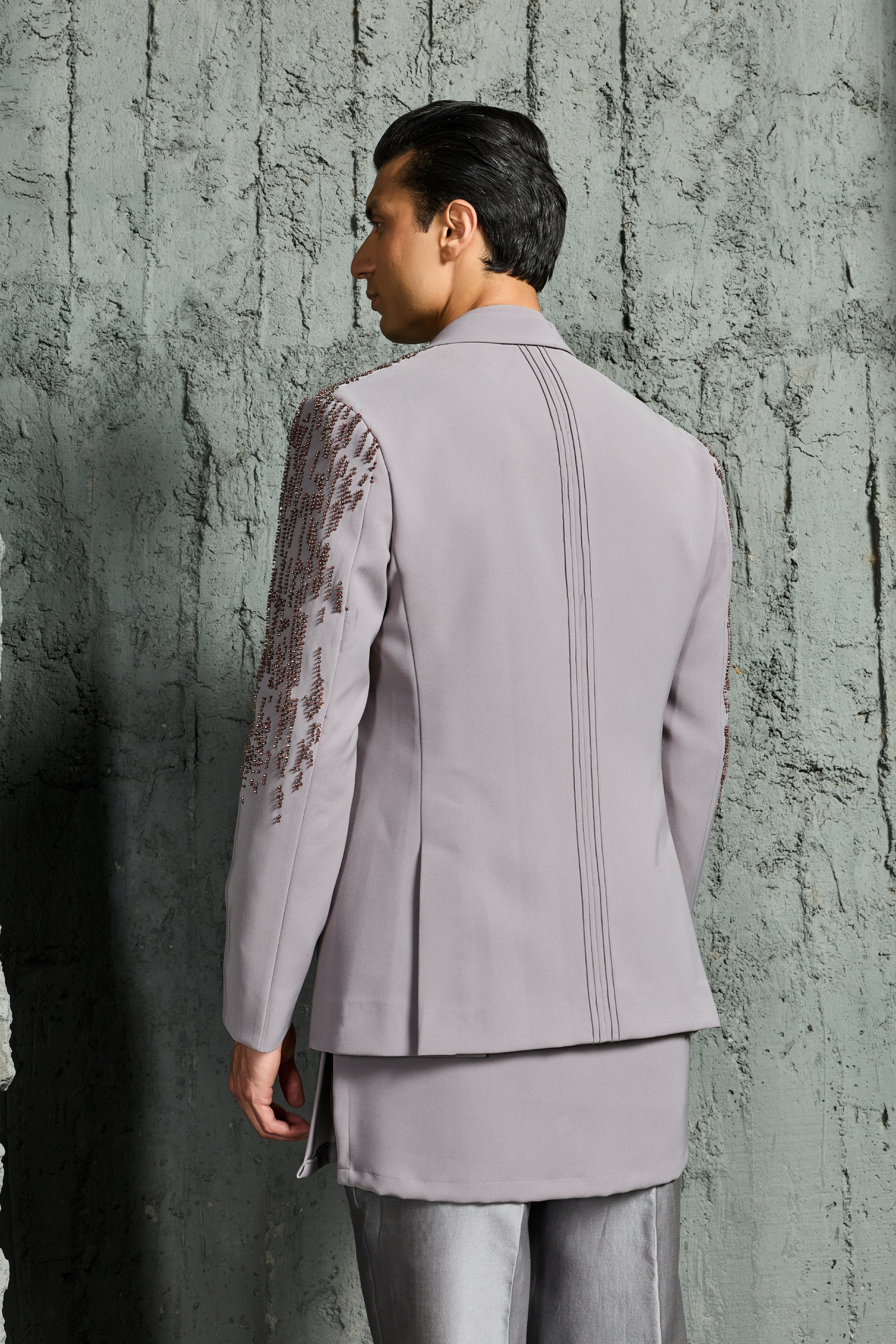 The Slate contemporary Jacket Set