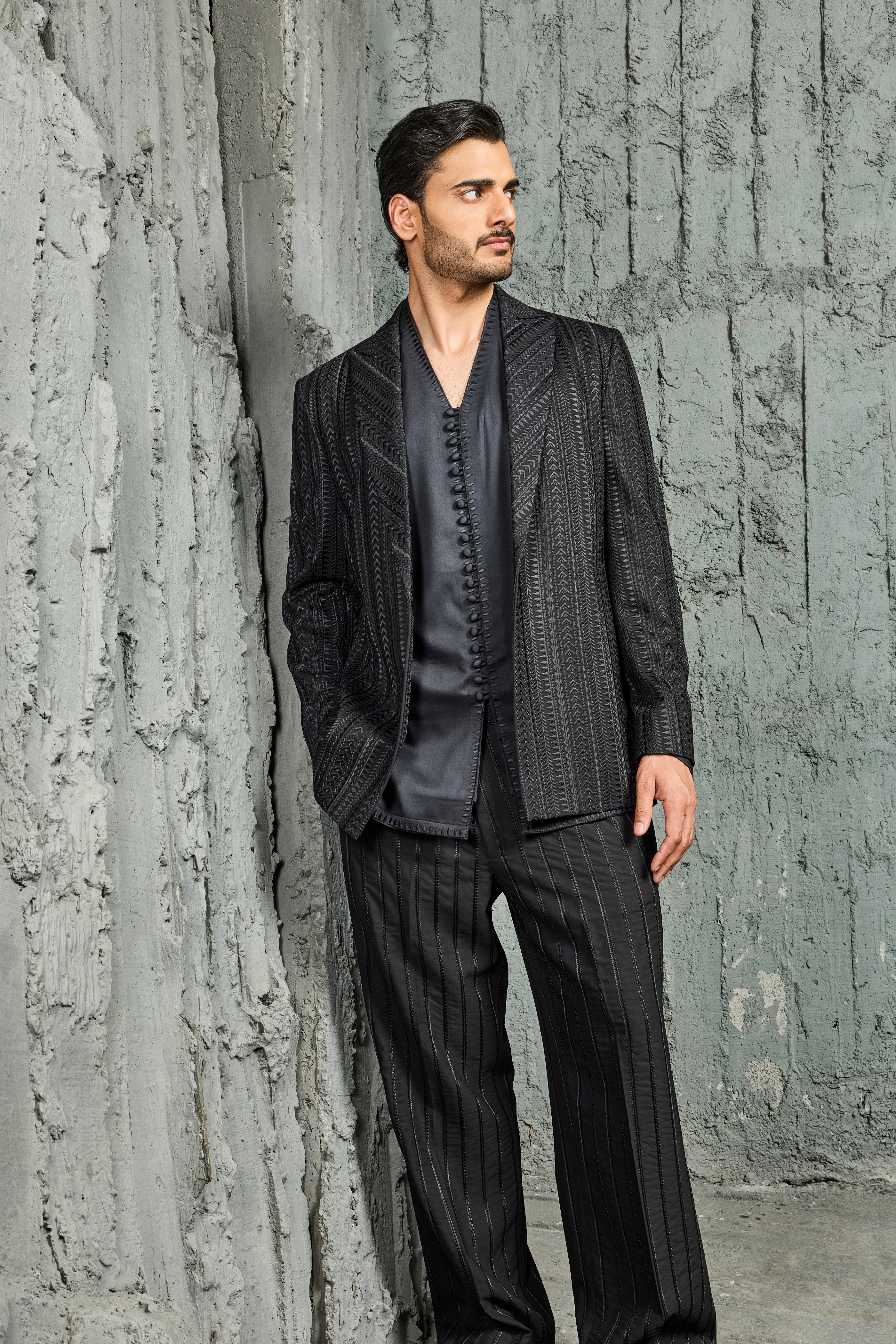 The Black Edit Jacket Set