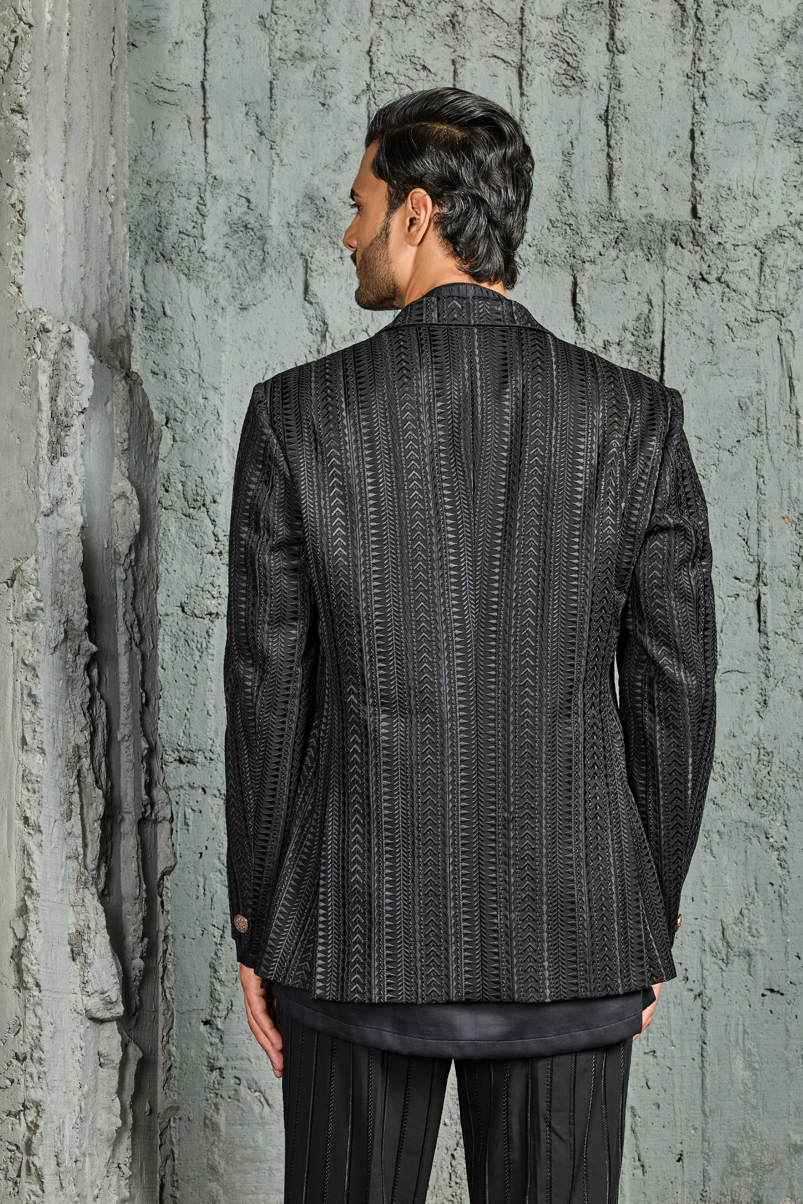 The Black Edit Jacket Set
