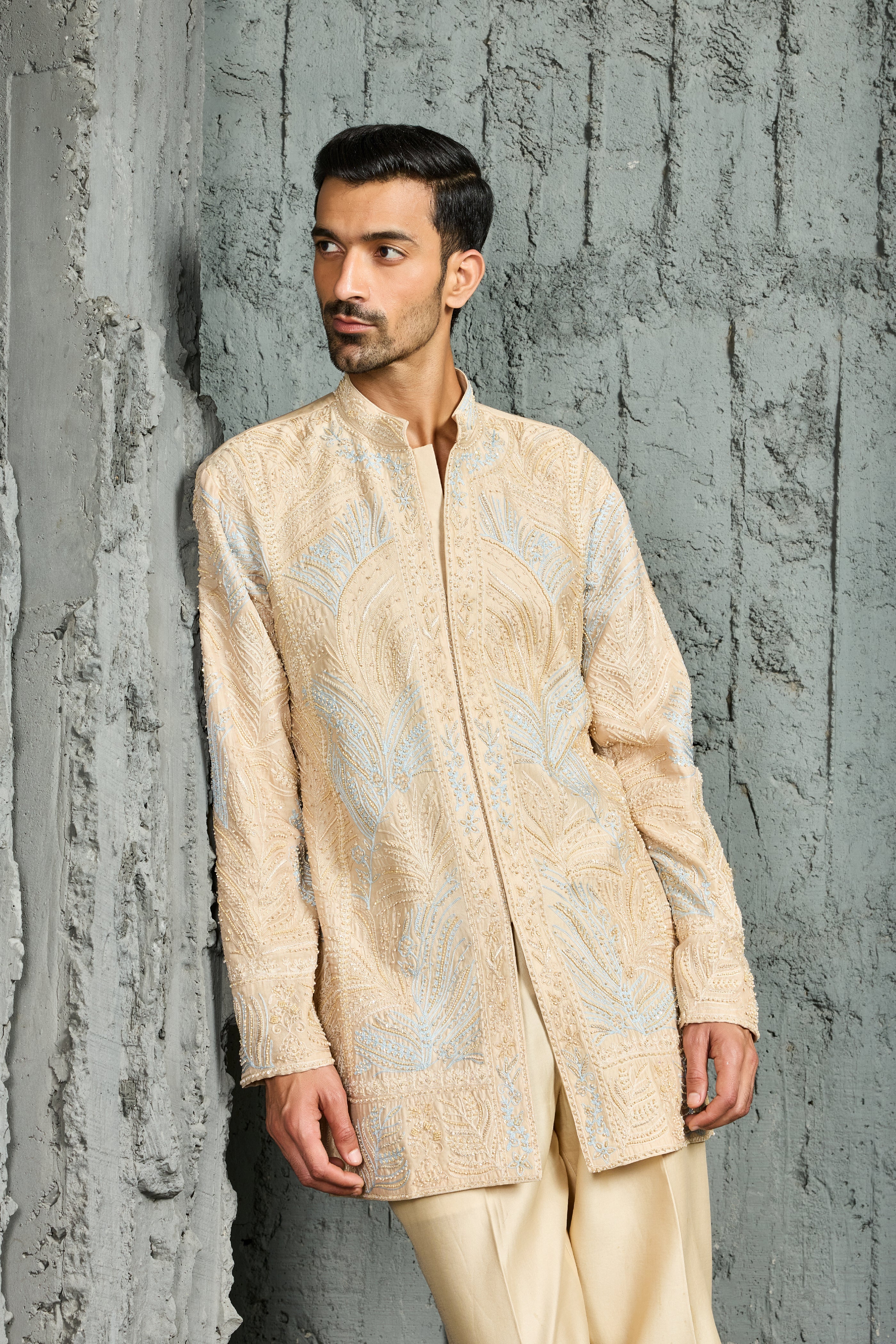 Beige Oasis Kurta Set