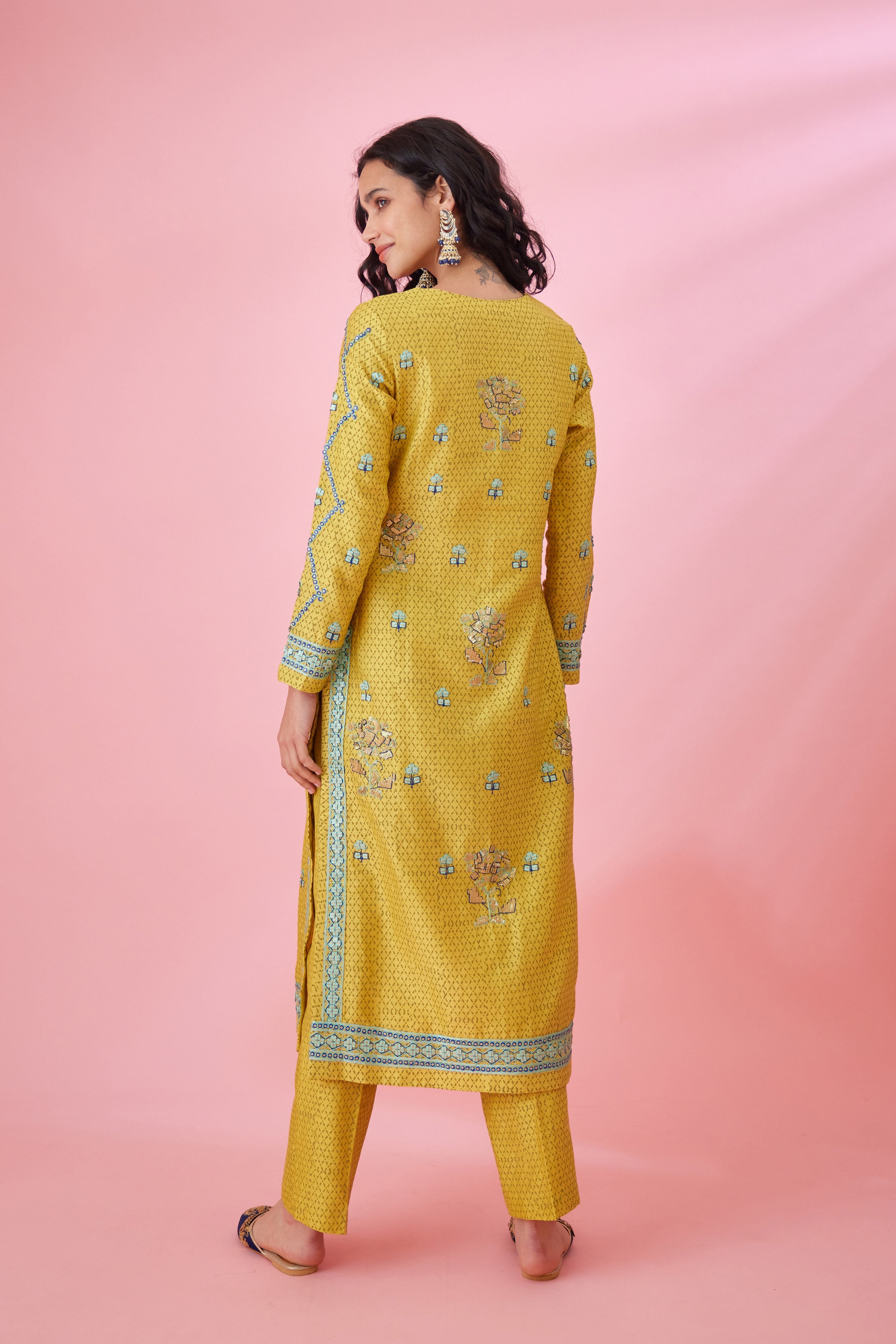 Yellow Kurta Set