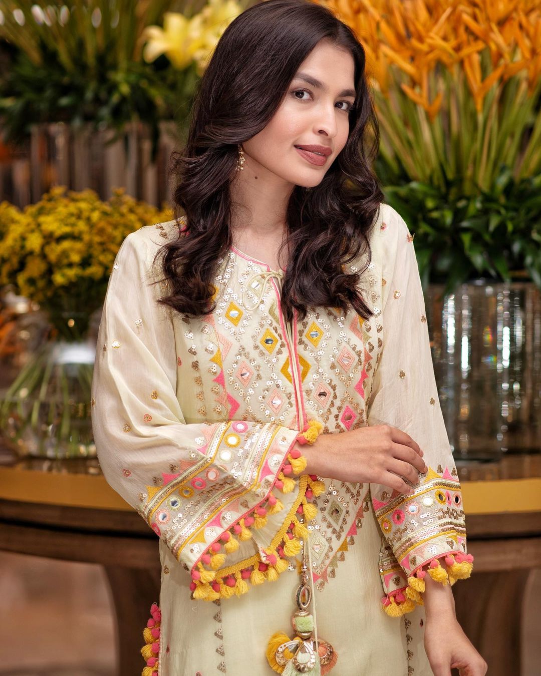 Nishika Long Kurta With Palazzo -Saachi Bhasin