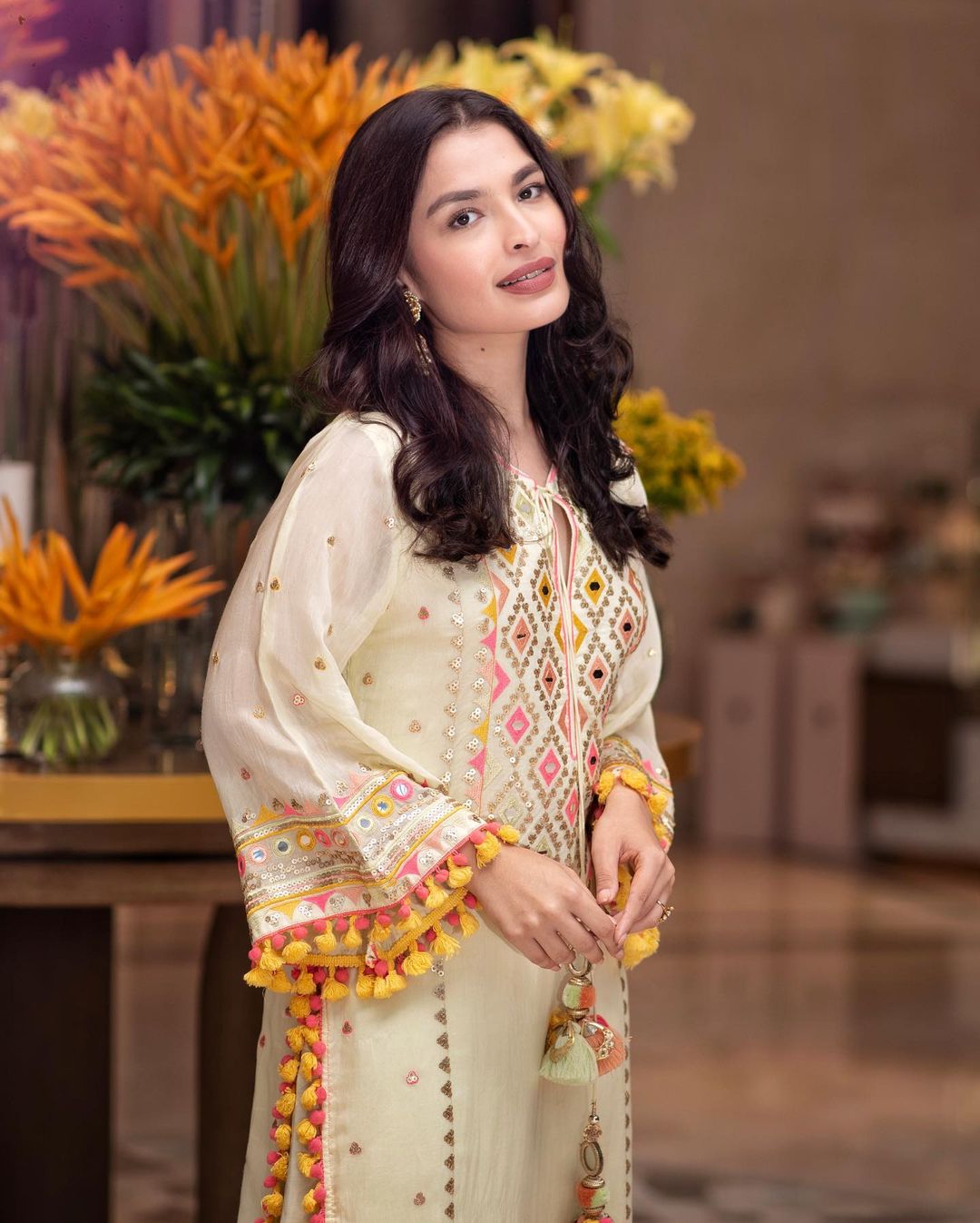 Nishika Long Kurta With Palazzo -Saachi Bhasin