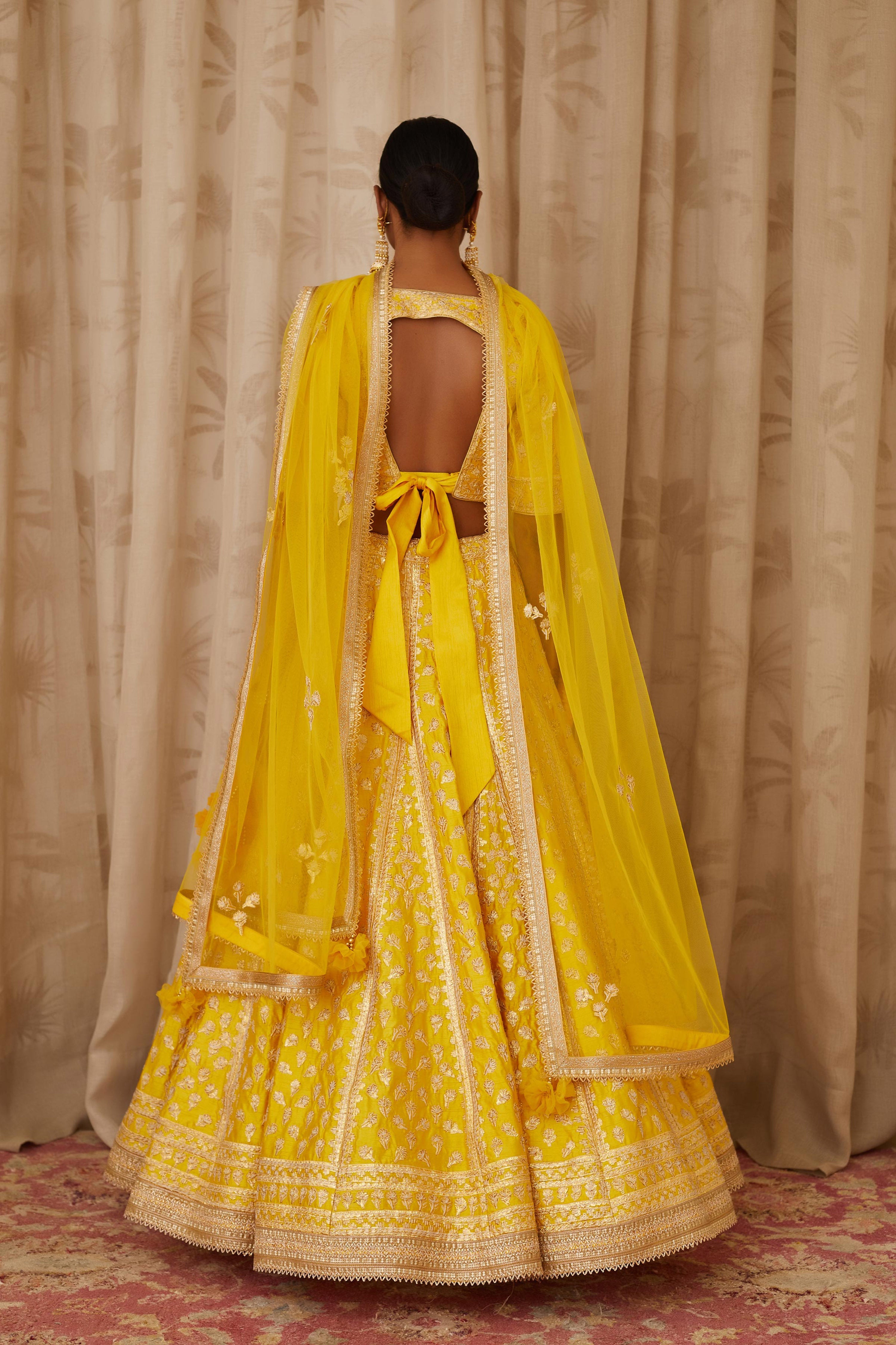 Yellow Lehenga Set