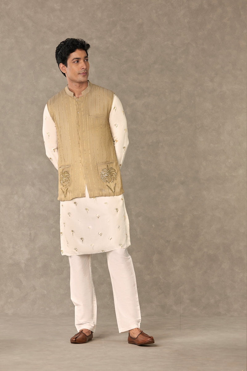 Ivory Wine Garden Kurta