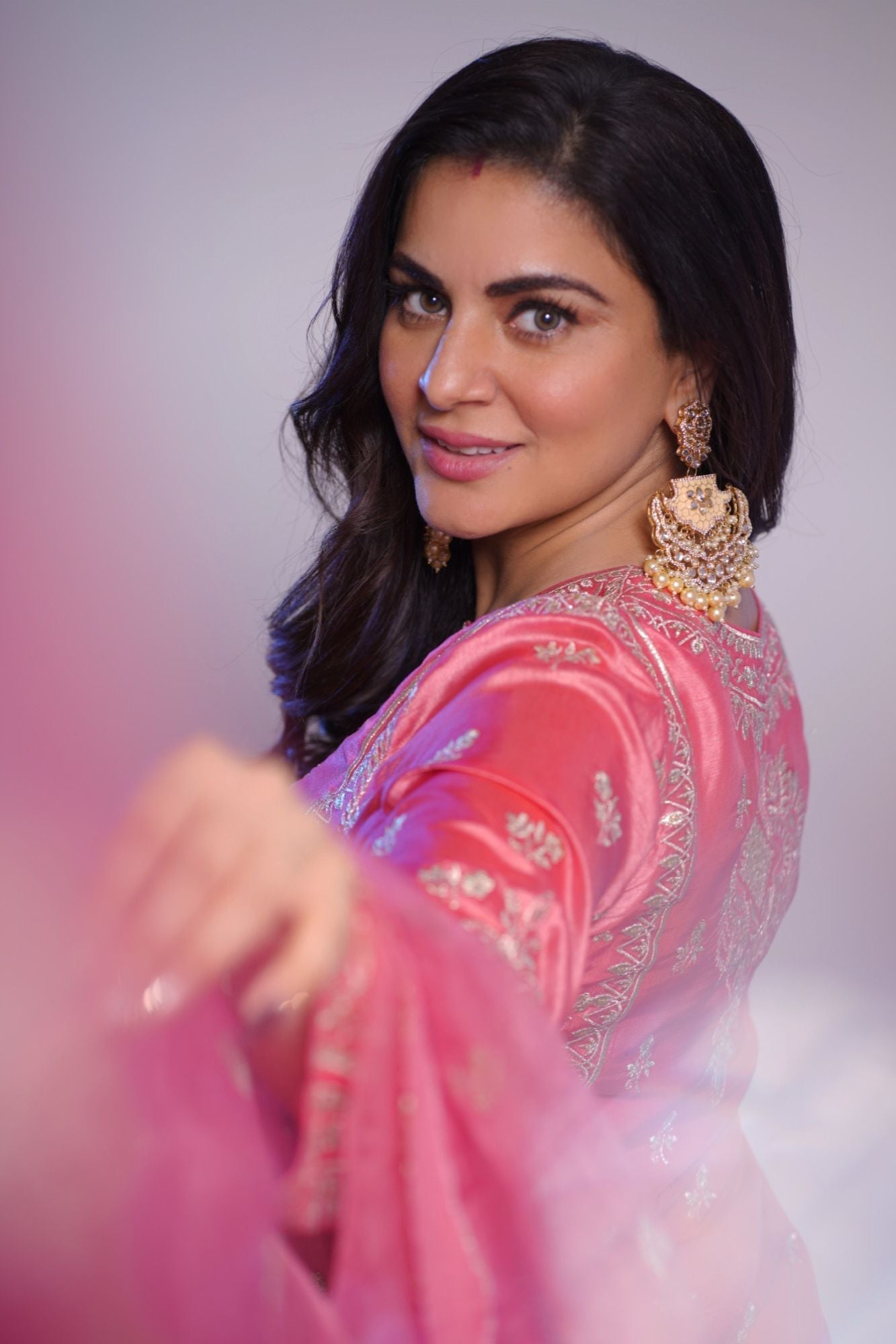 Rati Strip Sharara Set - Shraddha Arya