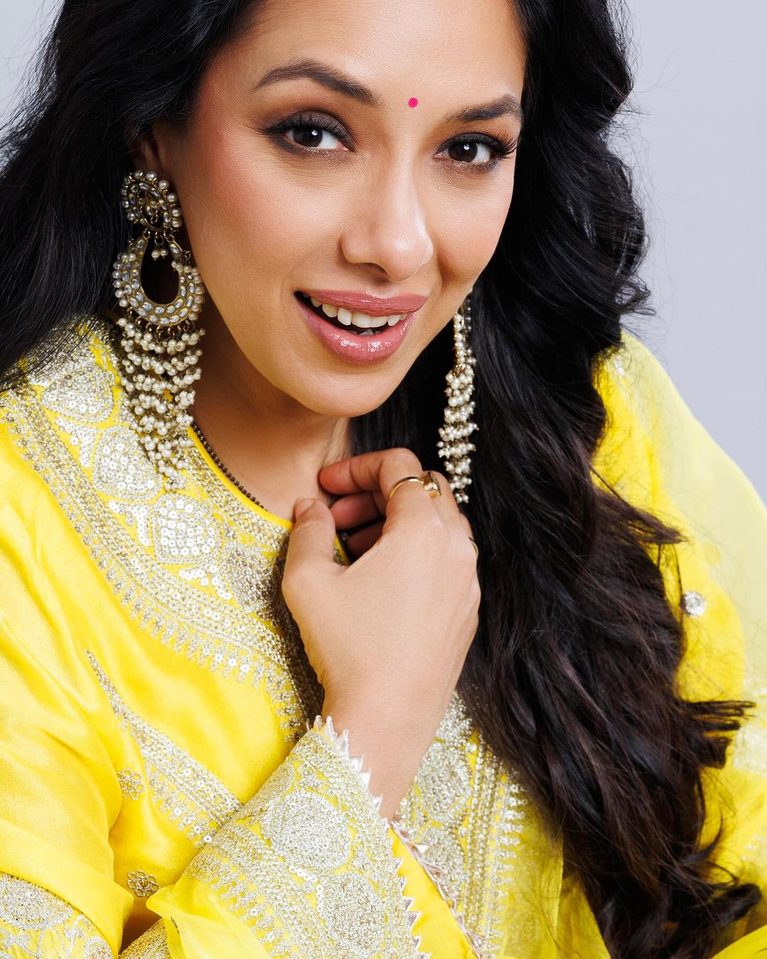 Muzzafar Palazzo Set - Rupali Ganguly