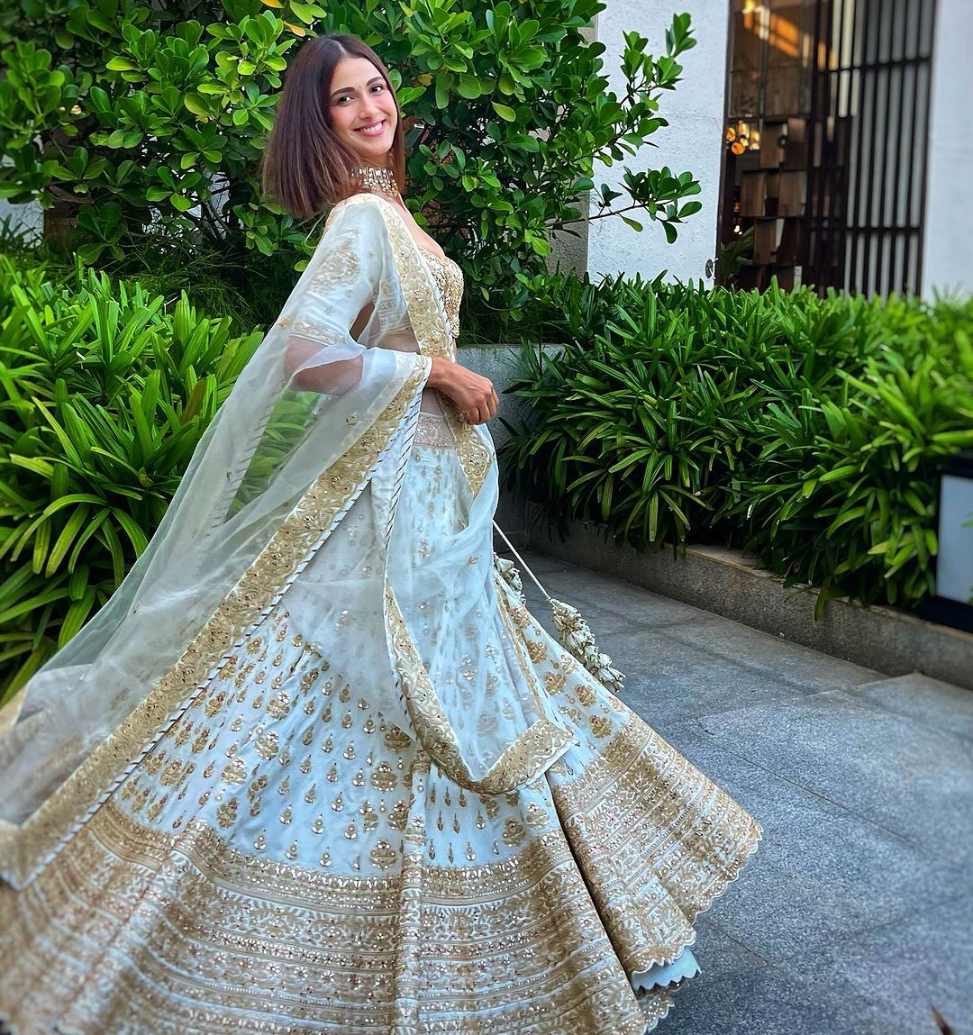 Reha Sukheja in Golconda Shahi Lehenga Set