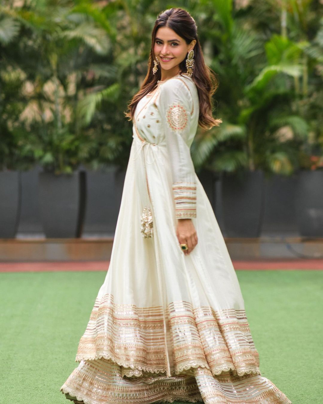 Golconda Meera Anarkali Set -Aamna Sharif