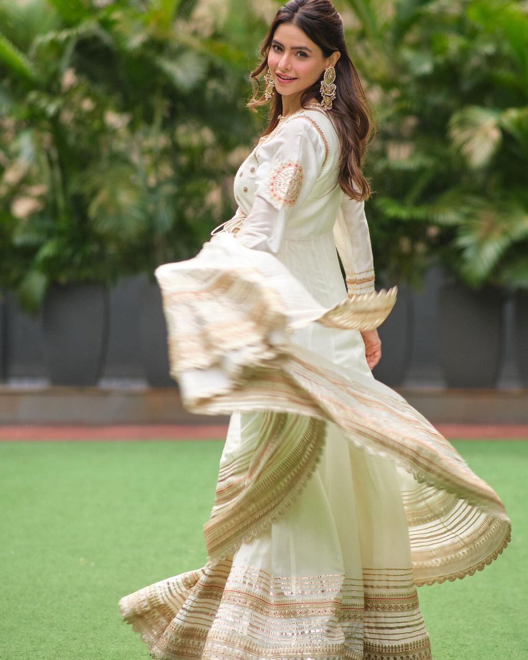Golconda Meera Anarkali Set -Aamna Sharif