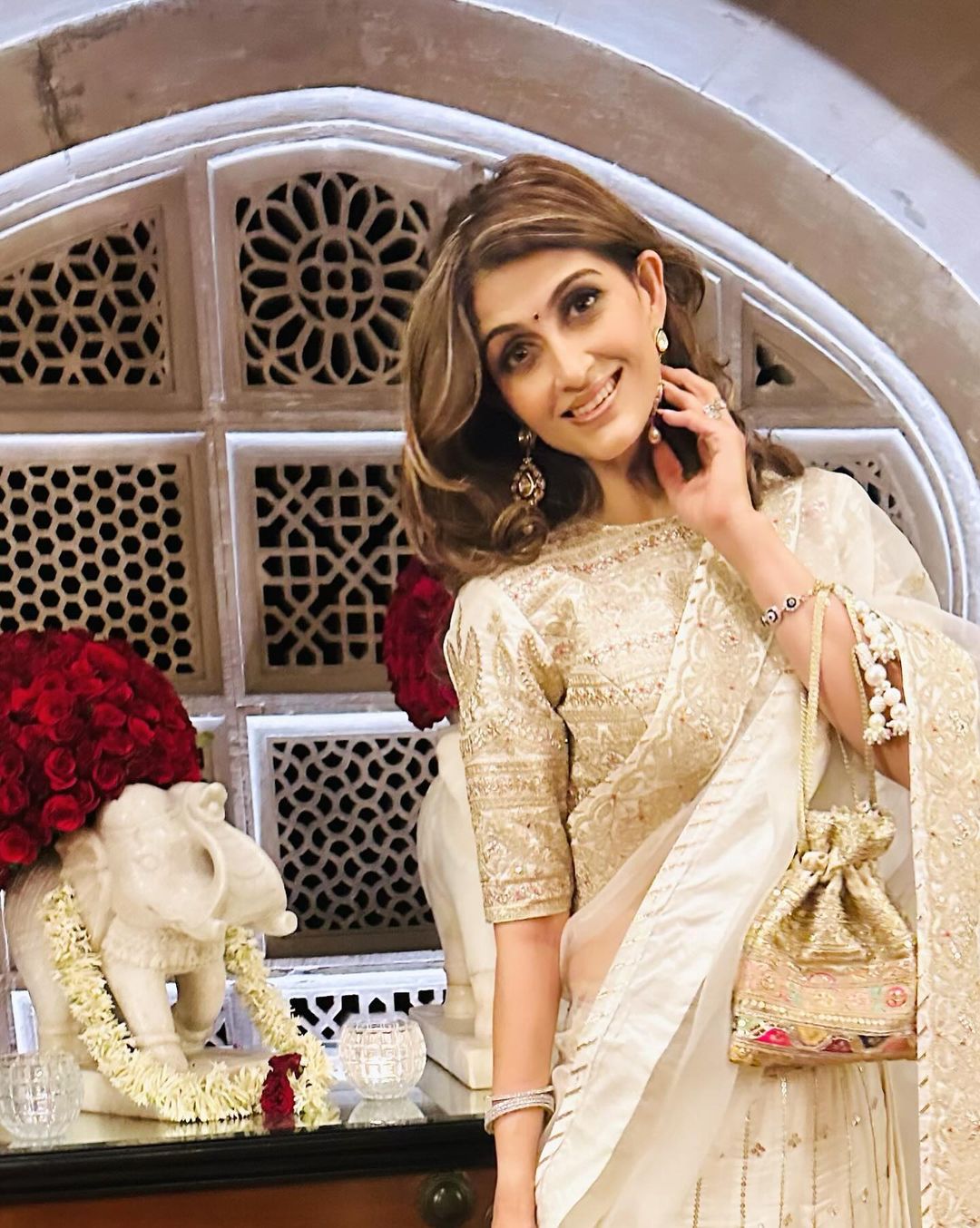 Akanksha Malhotra in Golconda Naima Lehenga Set