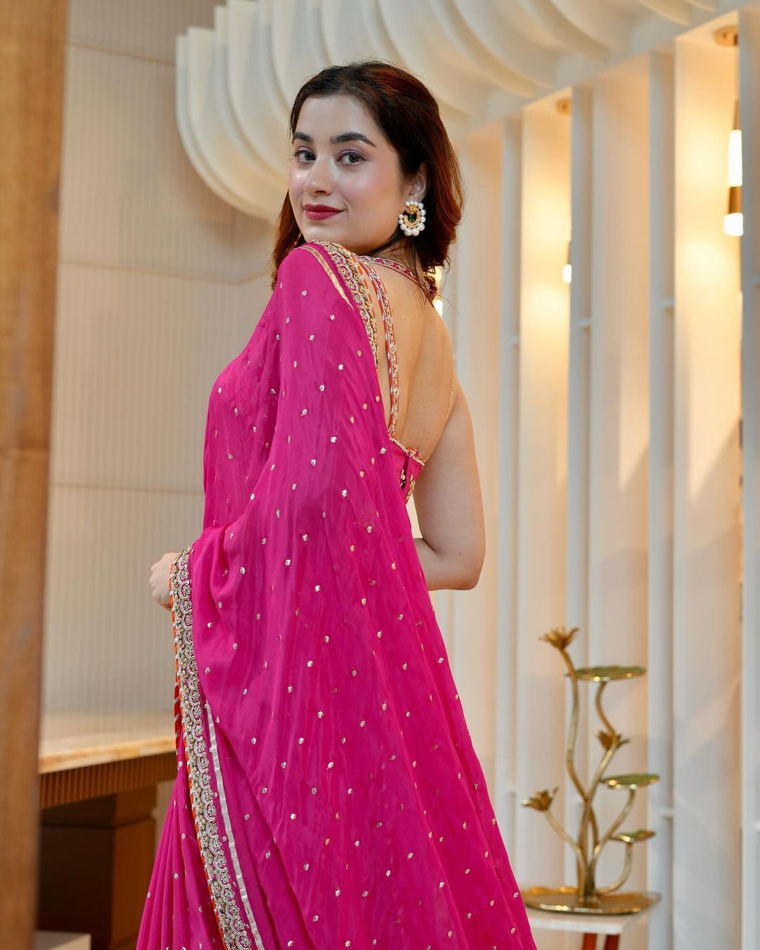 Paridhi Gulati in Golconda Uzvi Saree Set