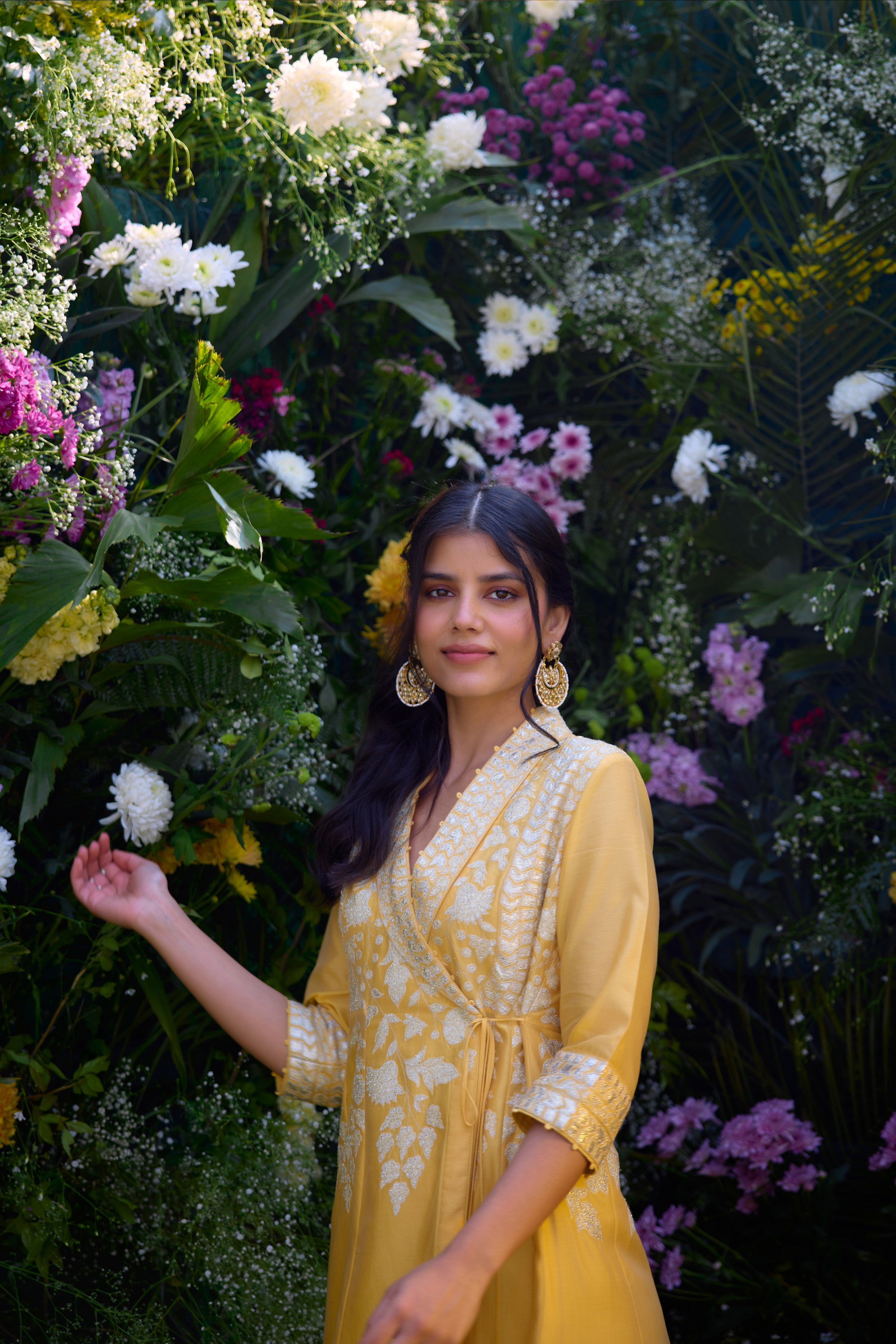 Saffron Angrakha Set