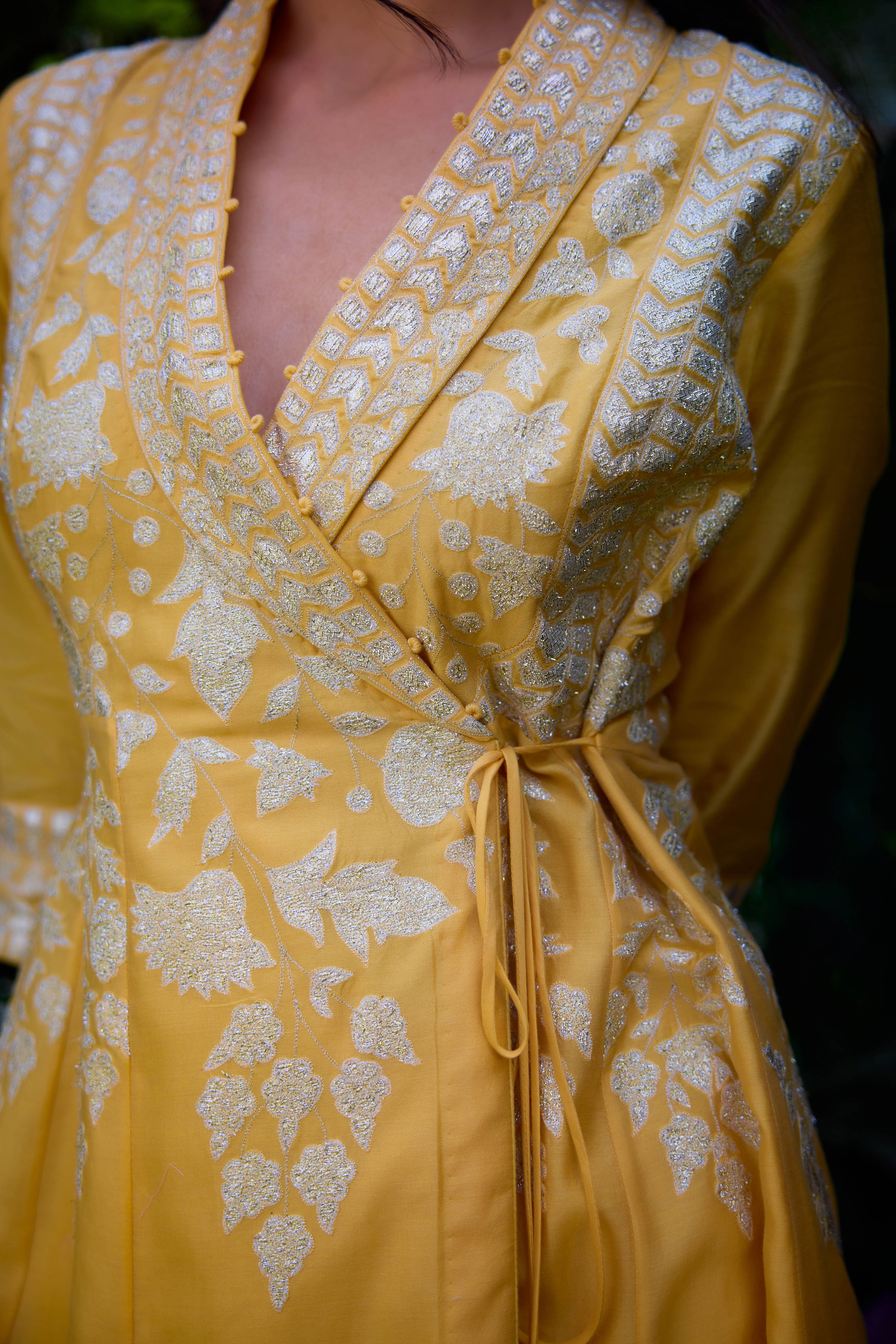 Saffron Angrakha Set