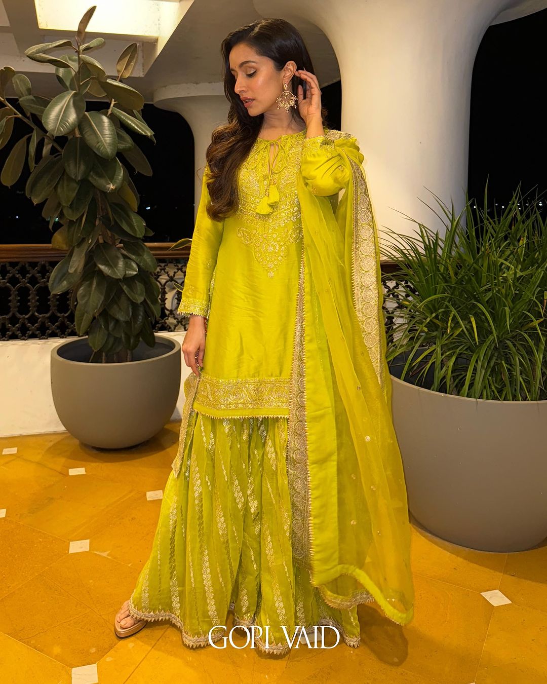 Rati with Jamdani Sharara Set - Shraddha Kapoor