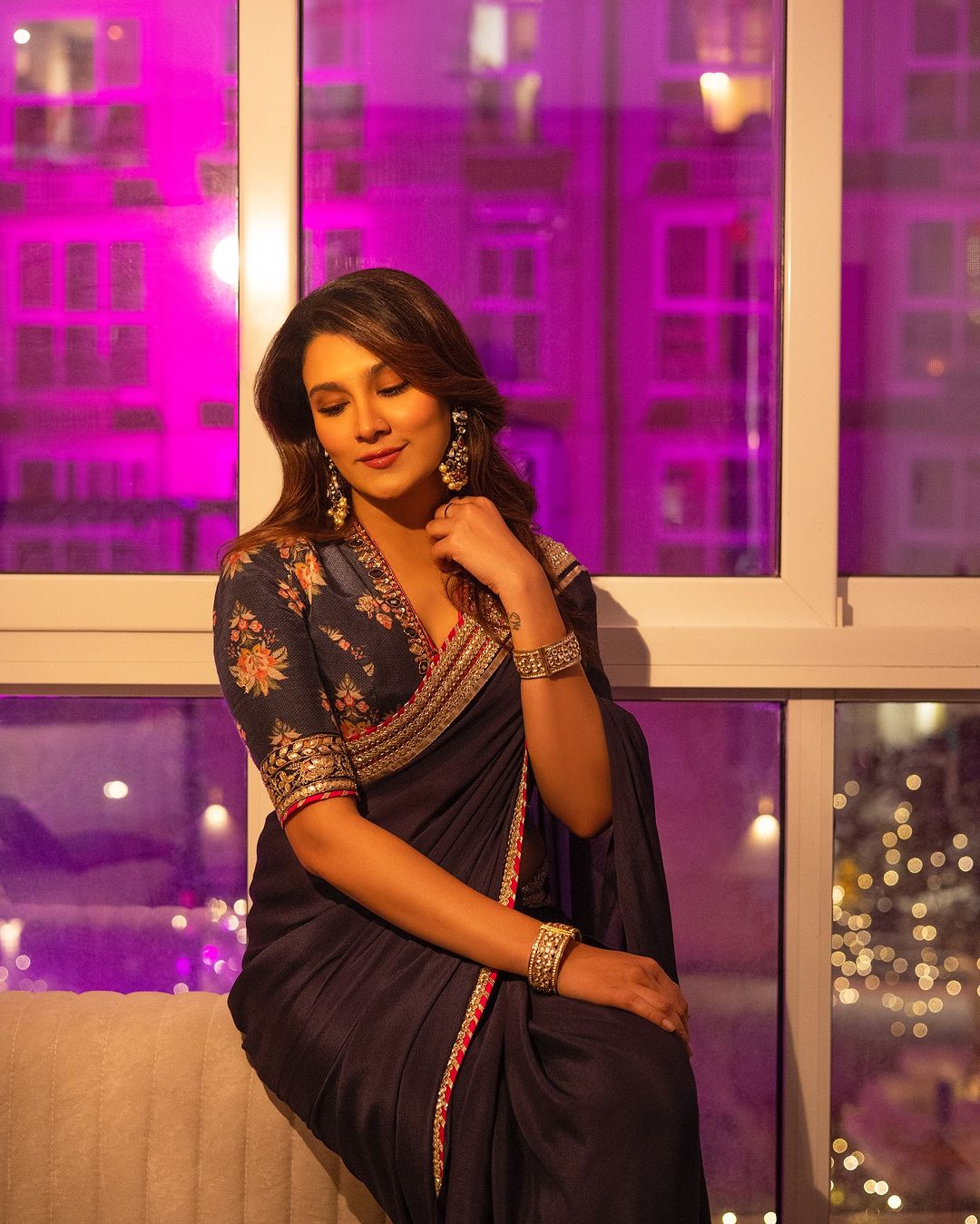 Anisha Saree Set-Astha Gill