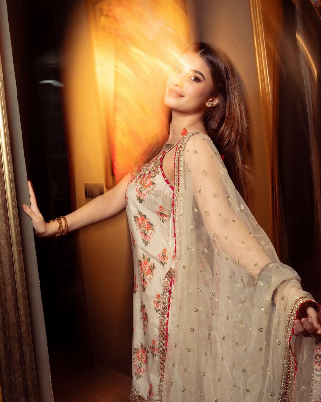 Advika Strappy Sharara Set- Rasha Thadani