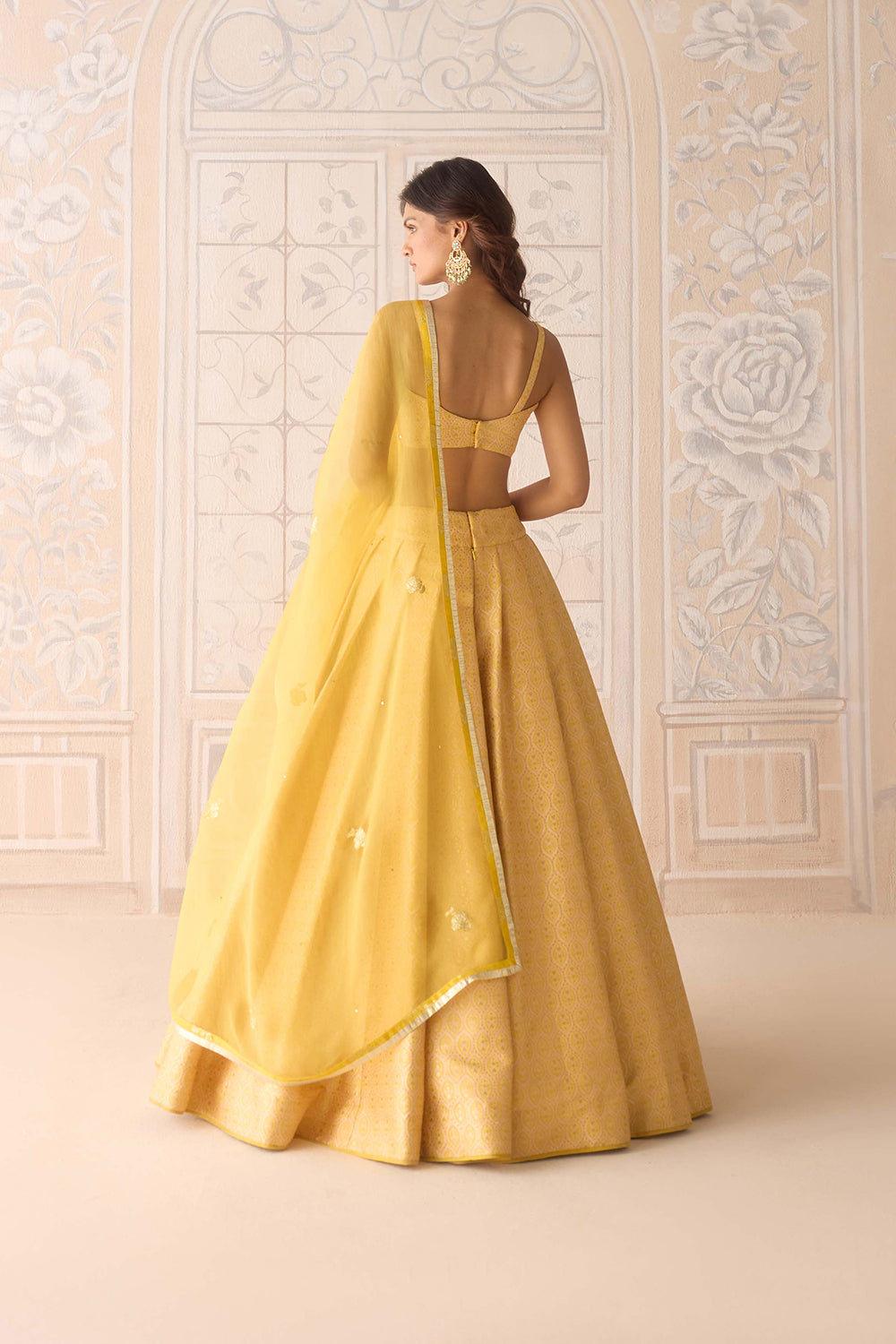Primrose Yellow Lehenga Set.