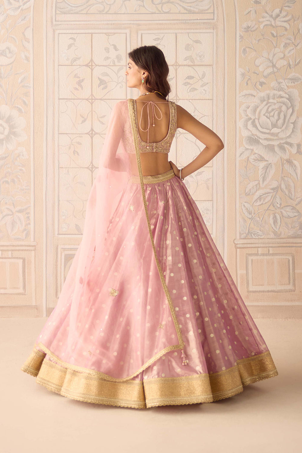 Blush Pink Lehenga Set.