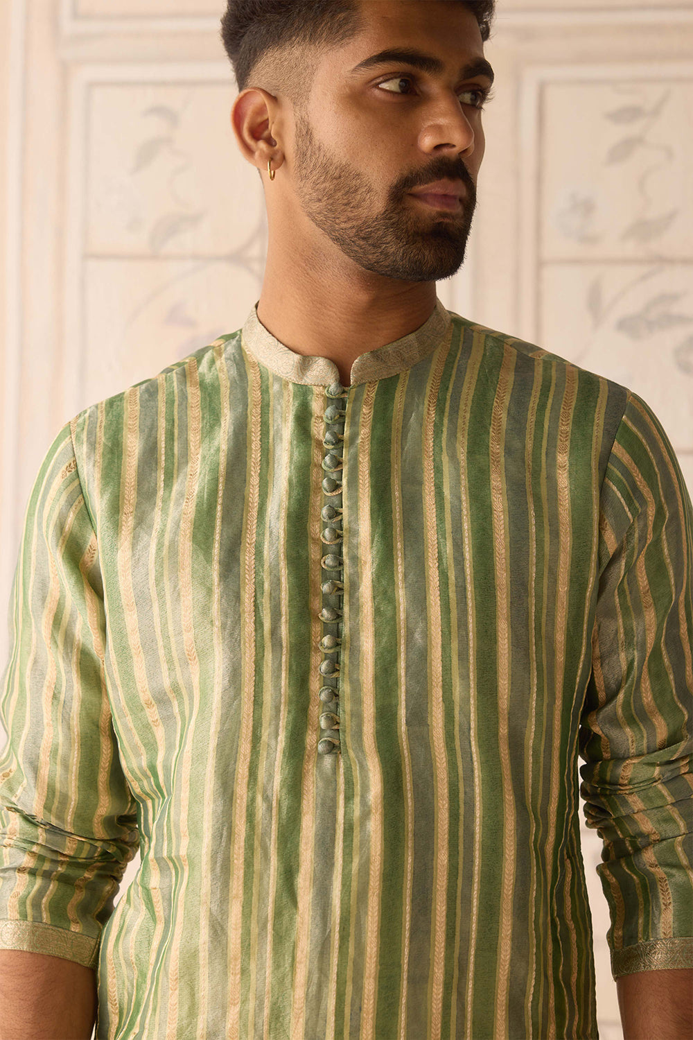 Hemlock Green Kurta & Waist