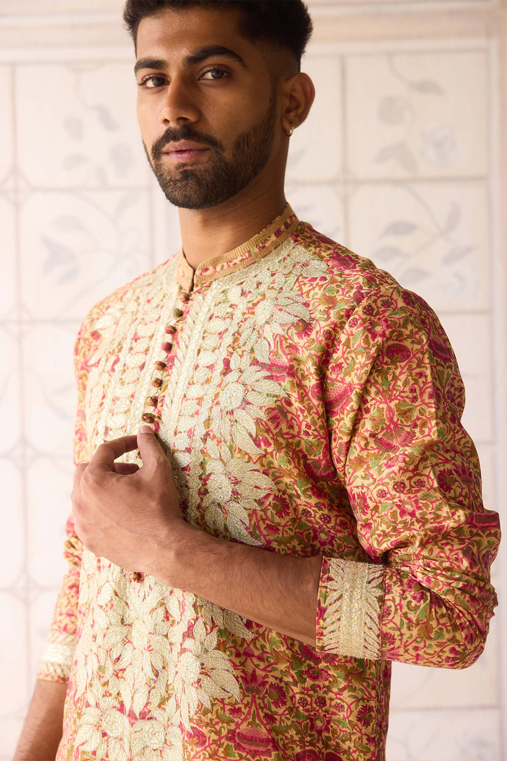 Aspen Gold Yellow Kurta Set.
