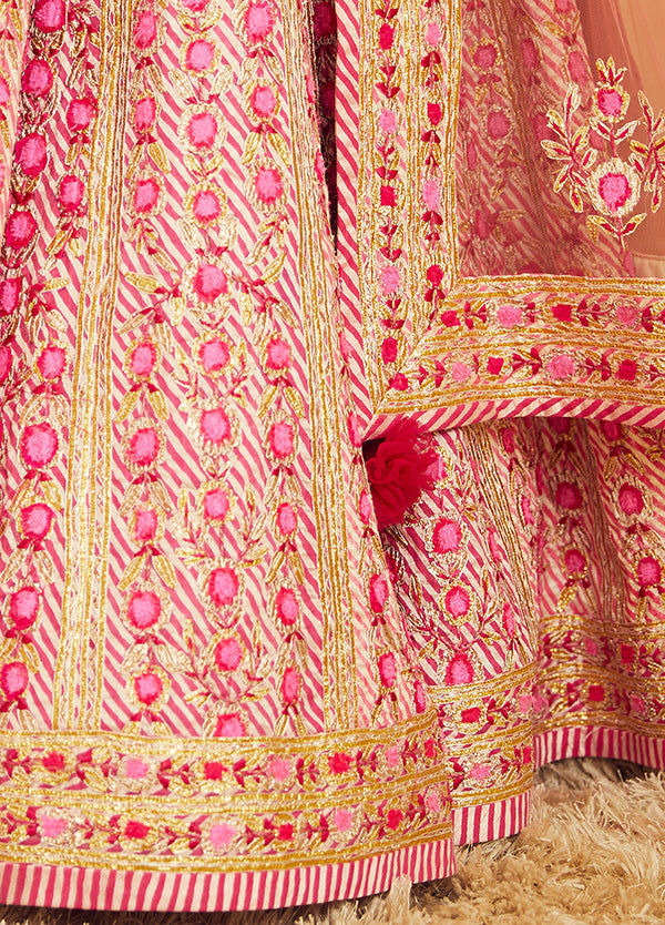 Light Pink Lehenga Set