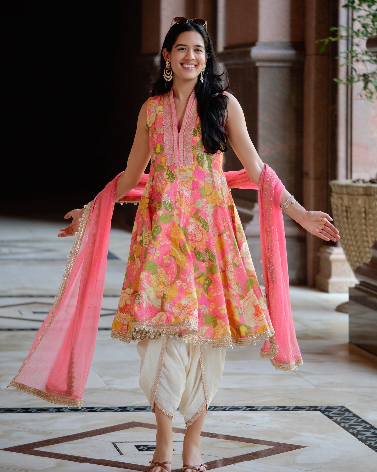 Ketki AG Dhoti Set -Shivani Bafna