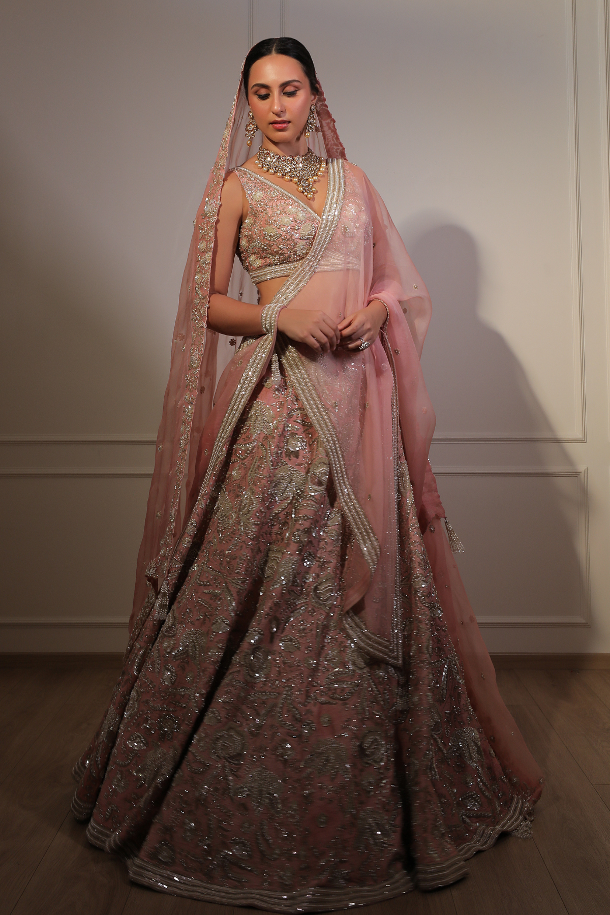 Pink Bridal Lehenga