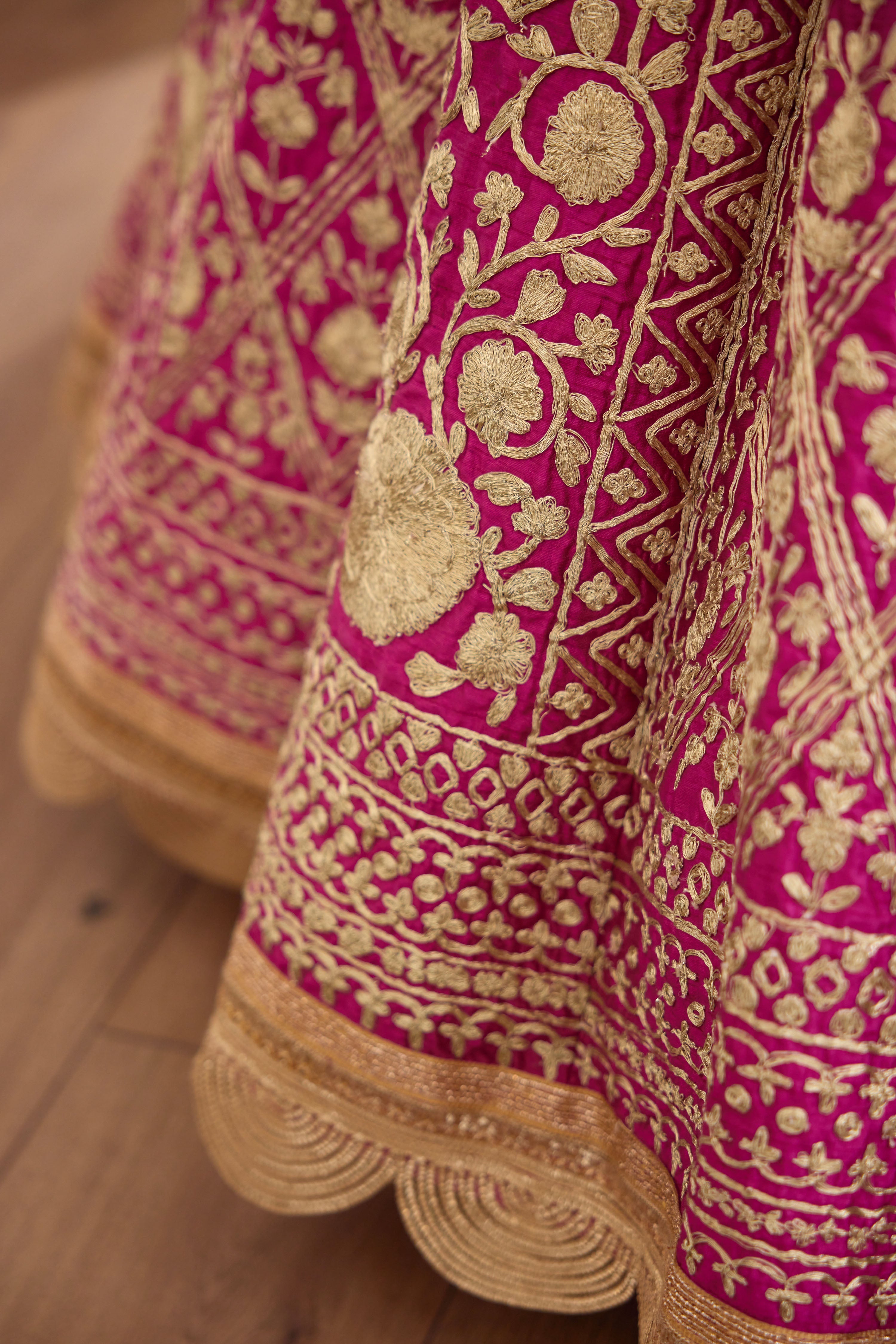 Plum Pink Lehenga Set