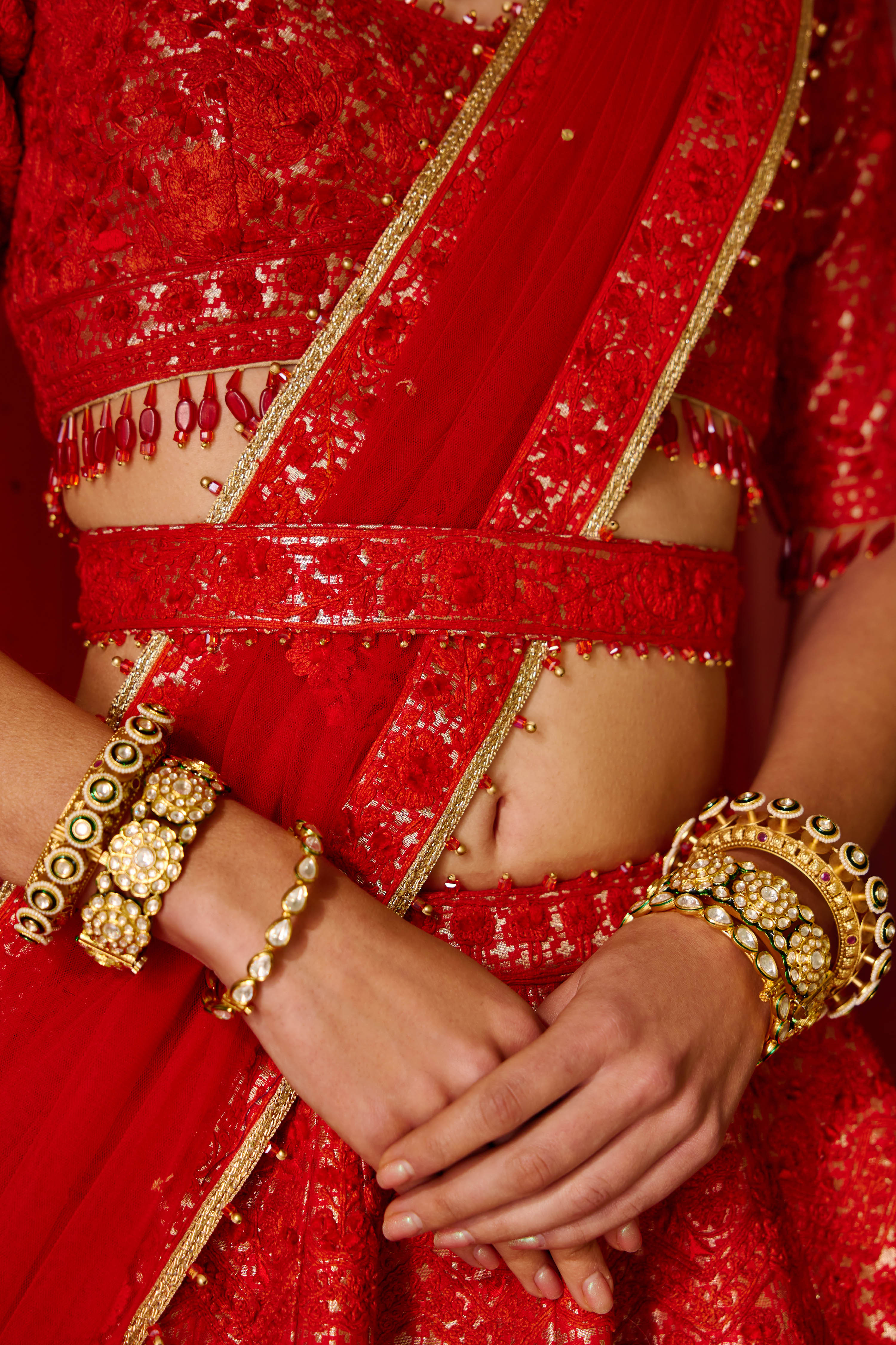 Red Lehenga Set