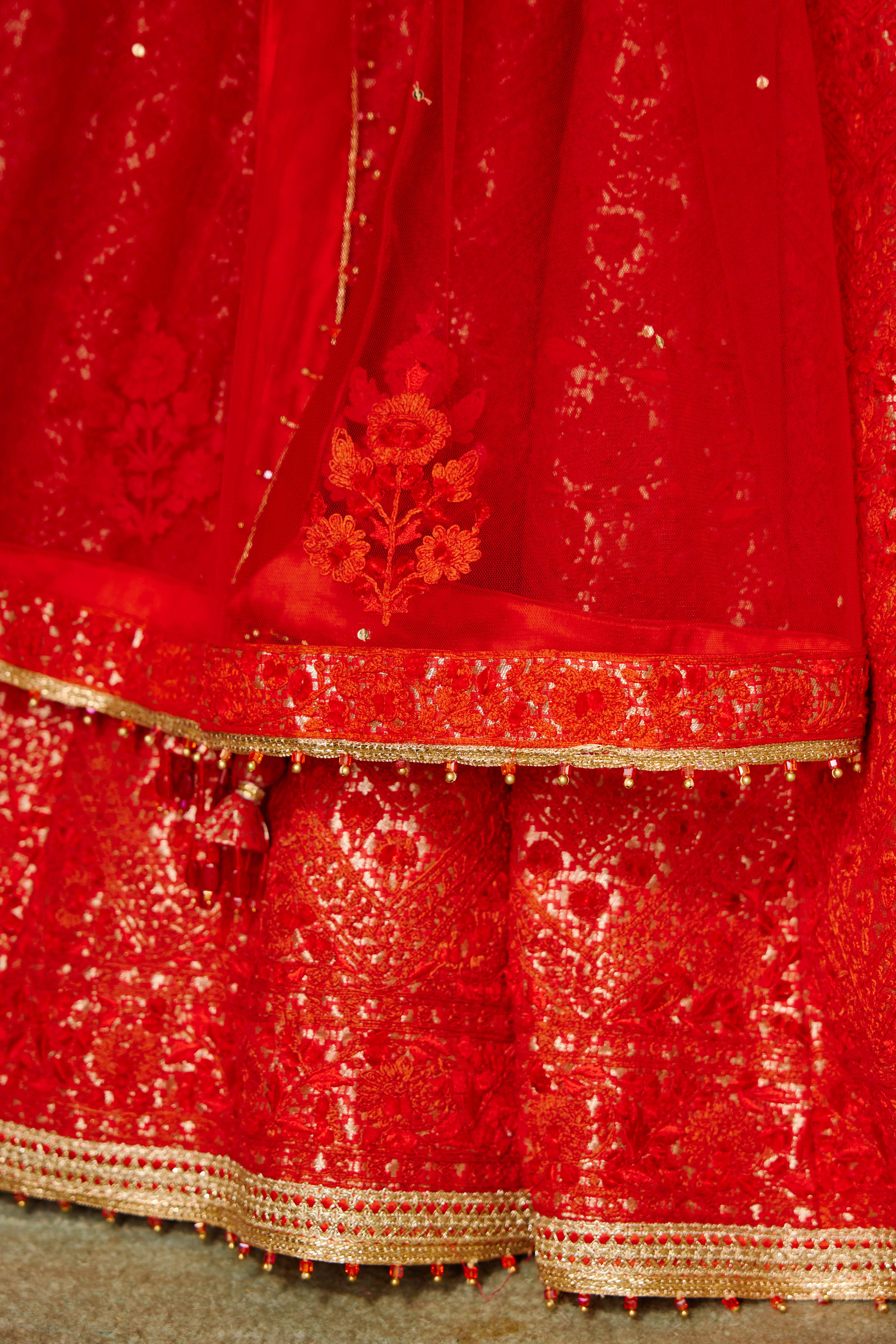 Red Lehenga Set