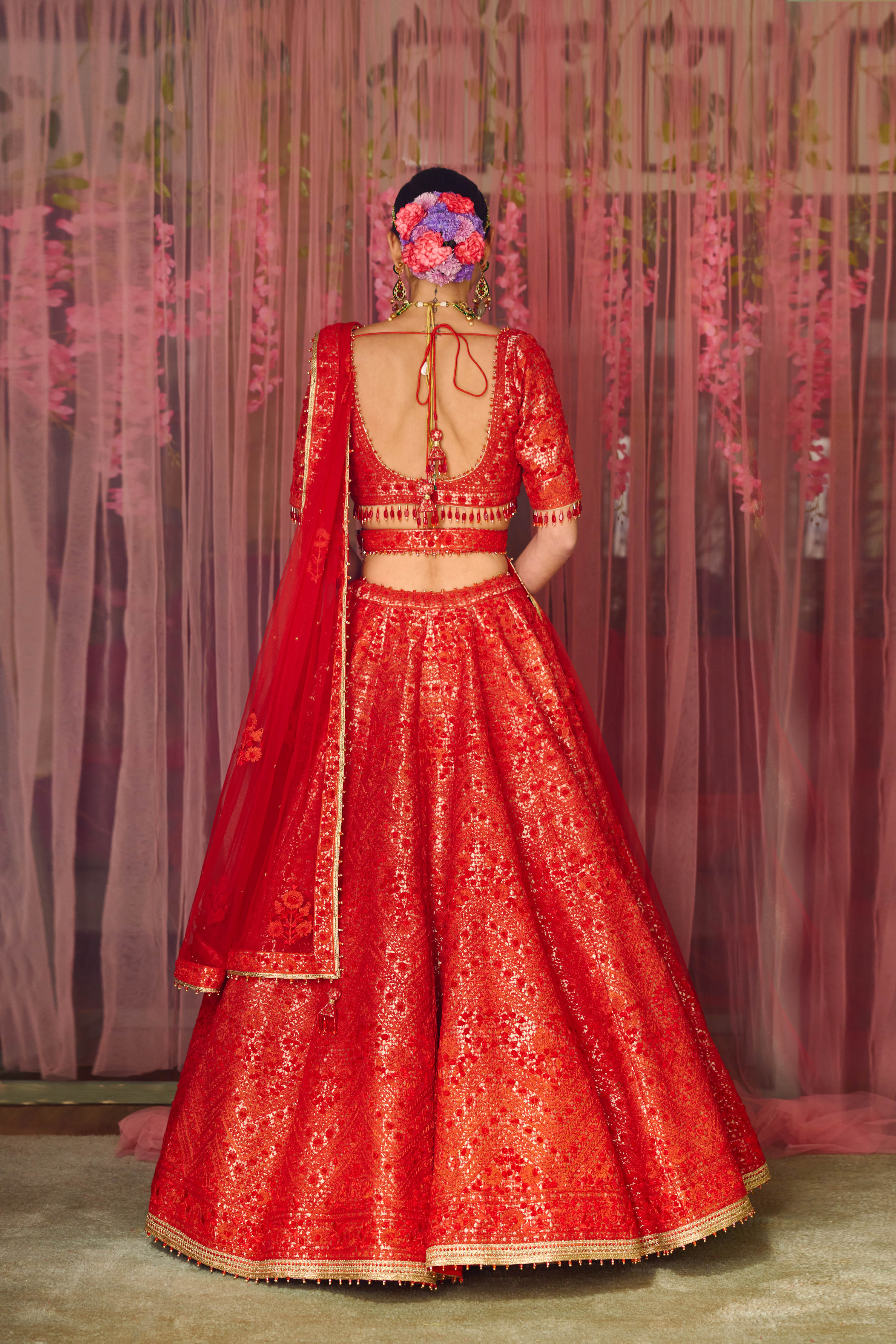 Red Lehenga Set