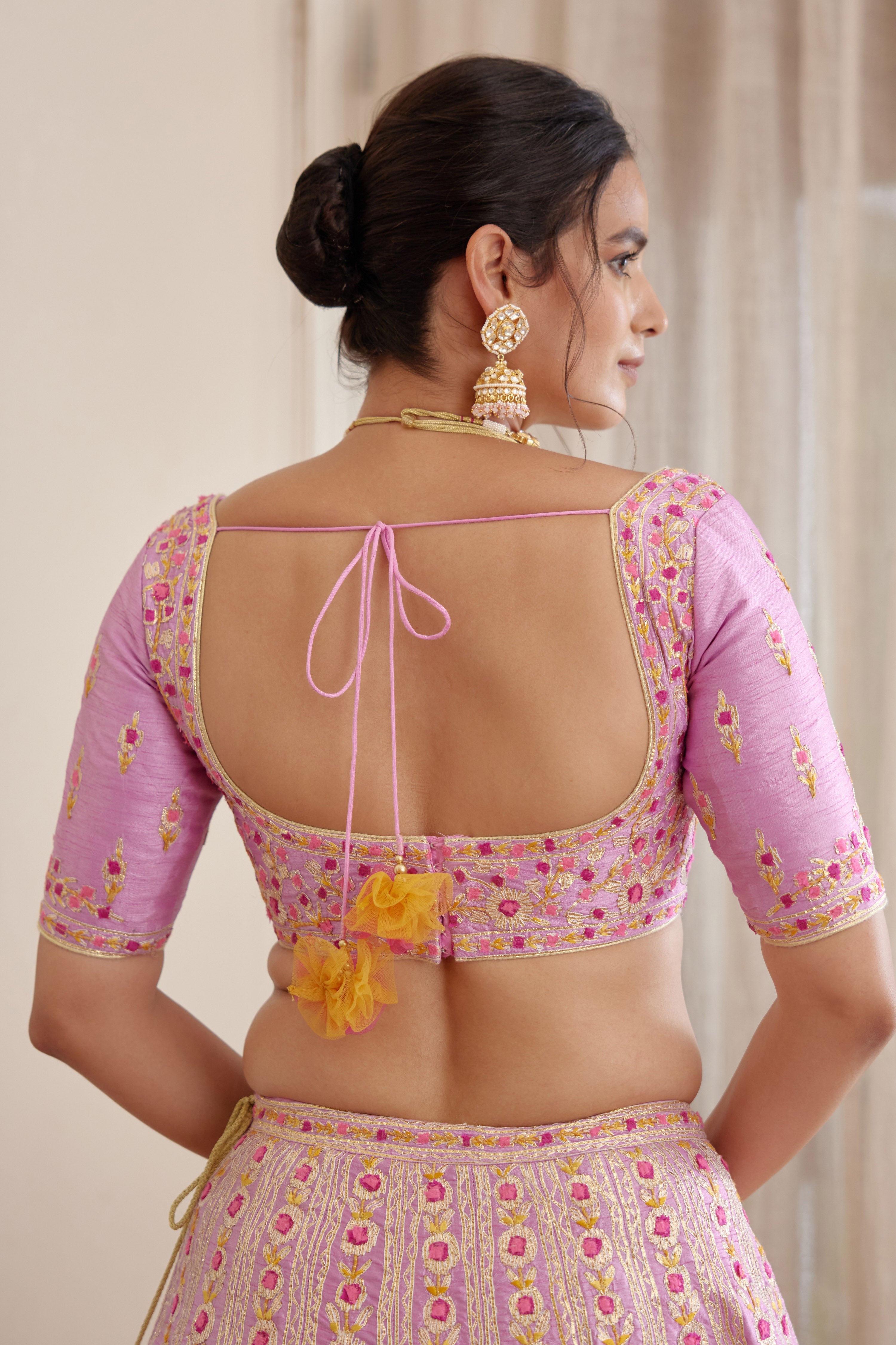 Lavender Lehenga Set