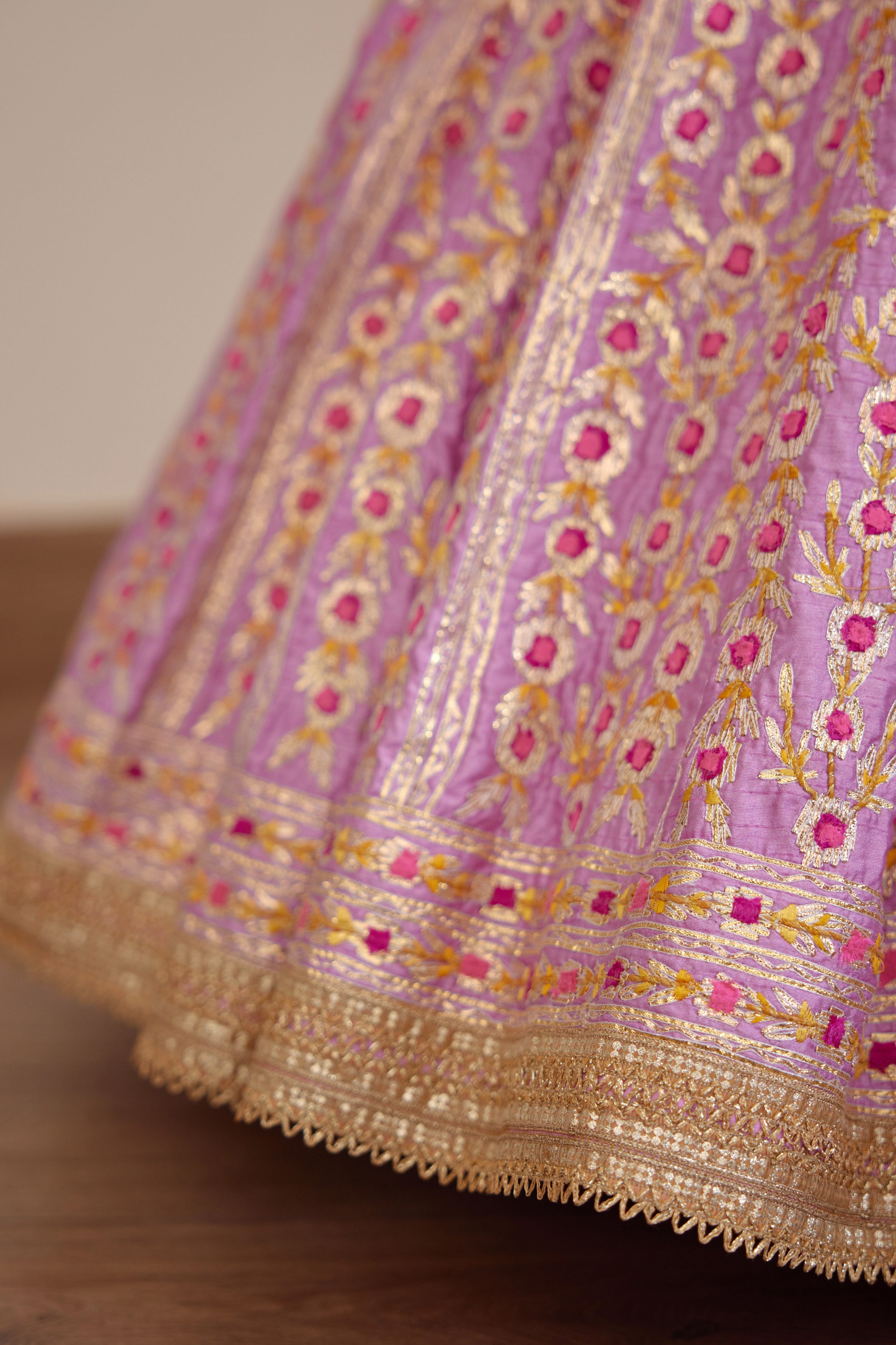 Lavender Lehenga Set