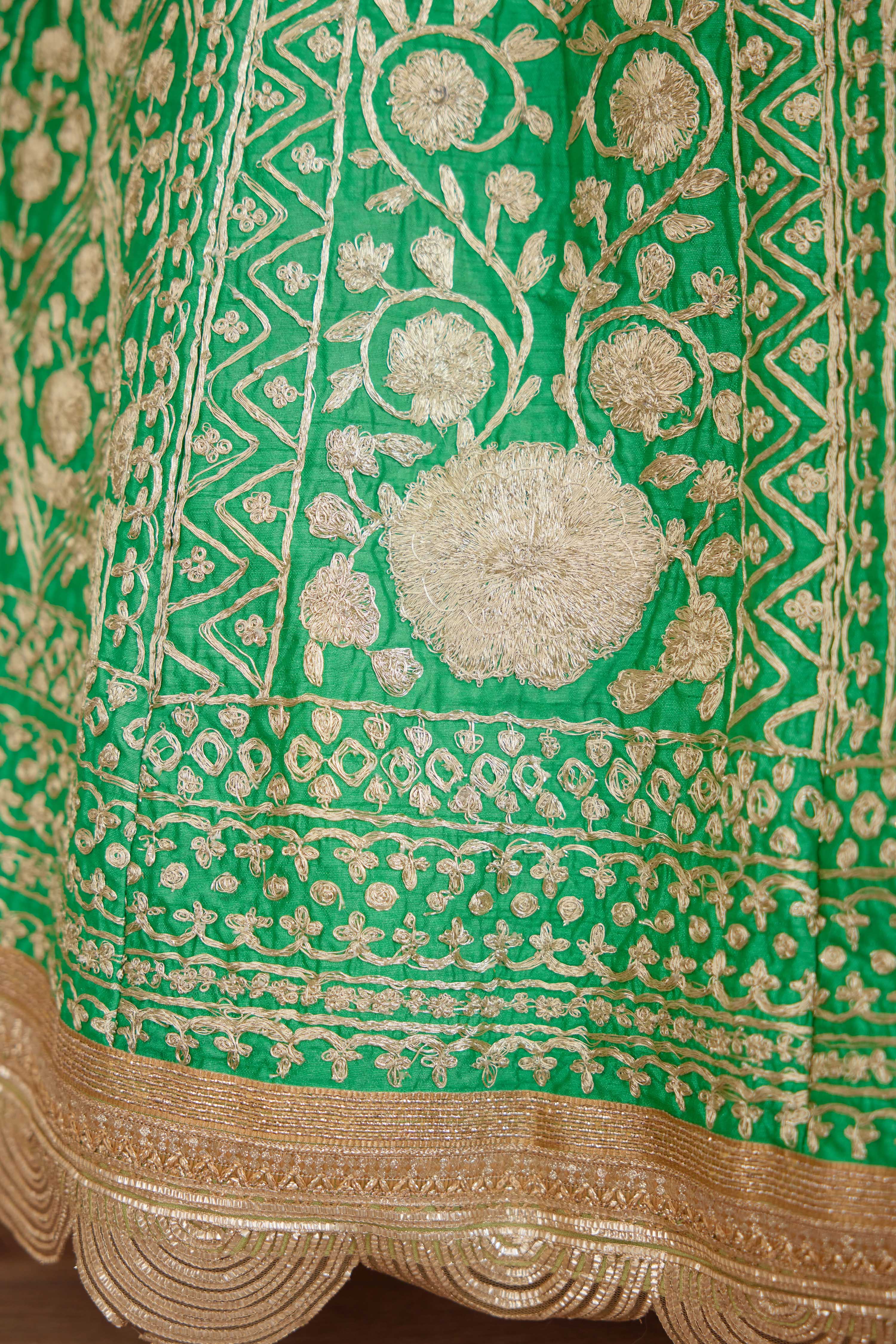 Green Lehenga Set