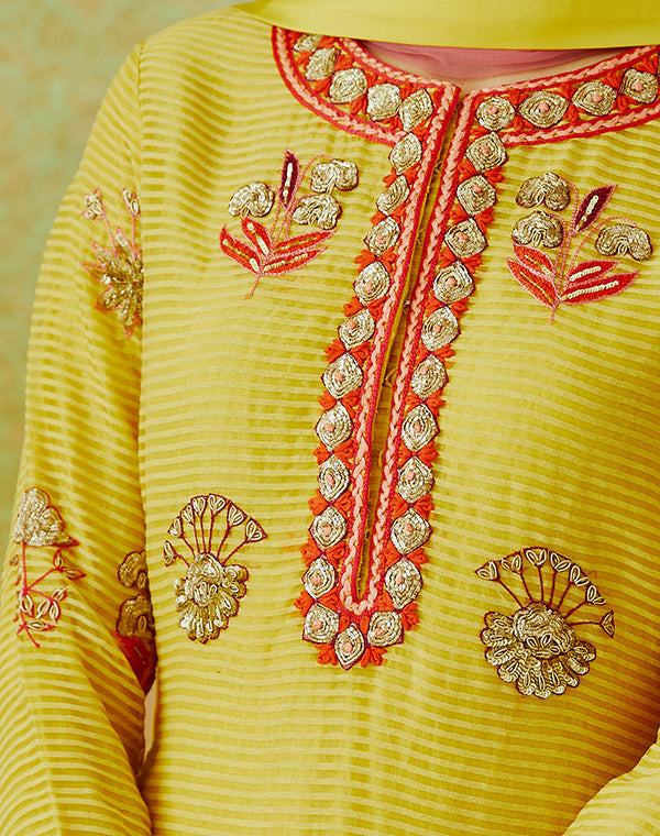 Yellow Kurta Set
